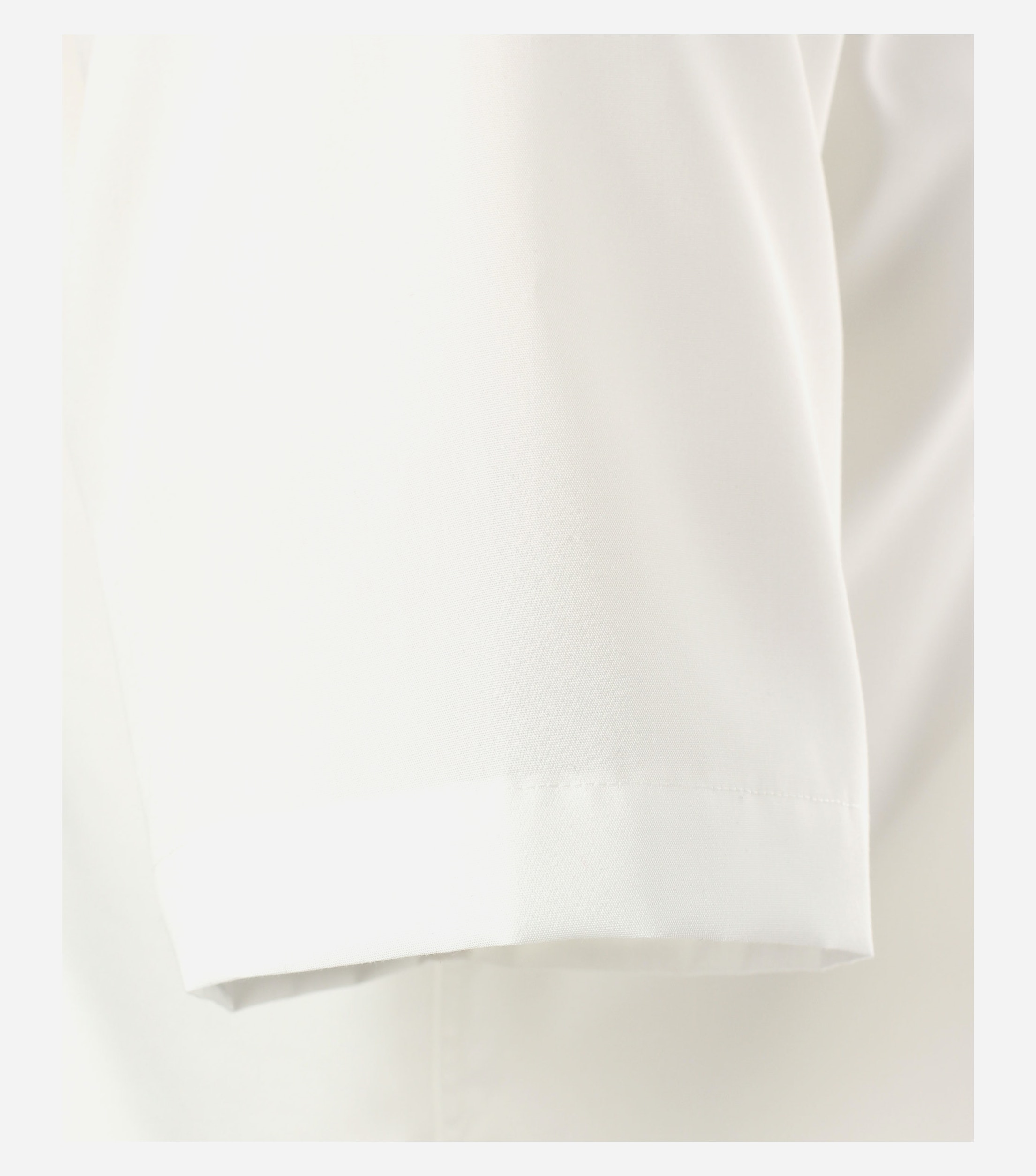 VENTI modern fit overhemd, korte mouw, popeline, beige