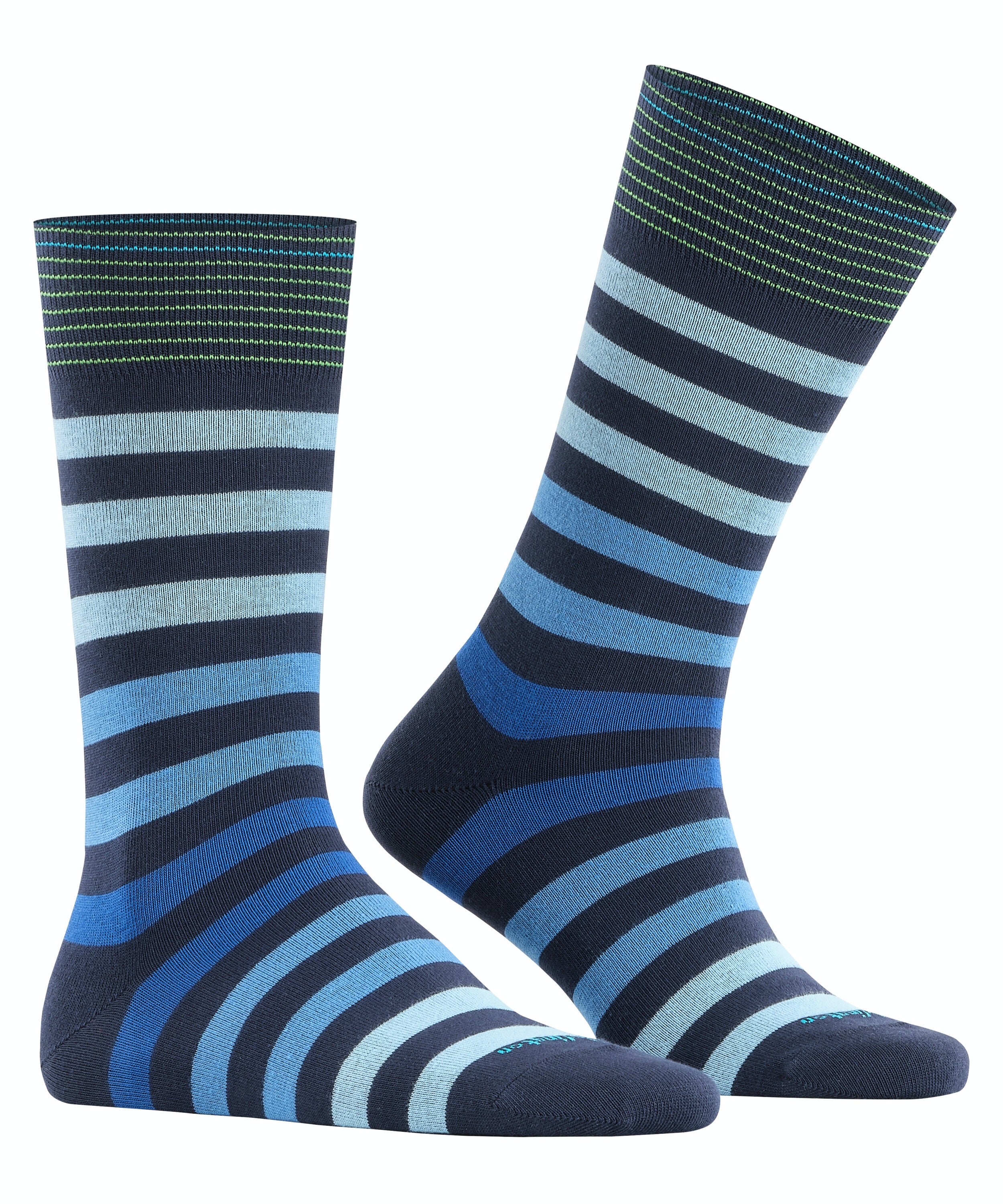 Burlington Boston herensokken, blauw (marine Burlington Boston herensokken, blauw (marine