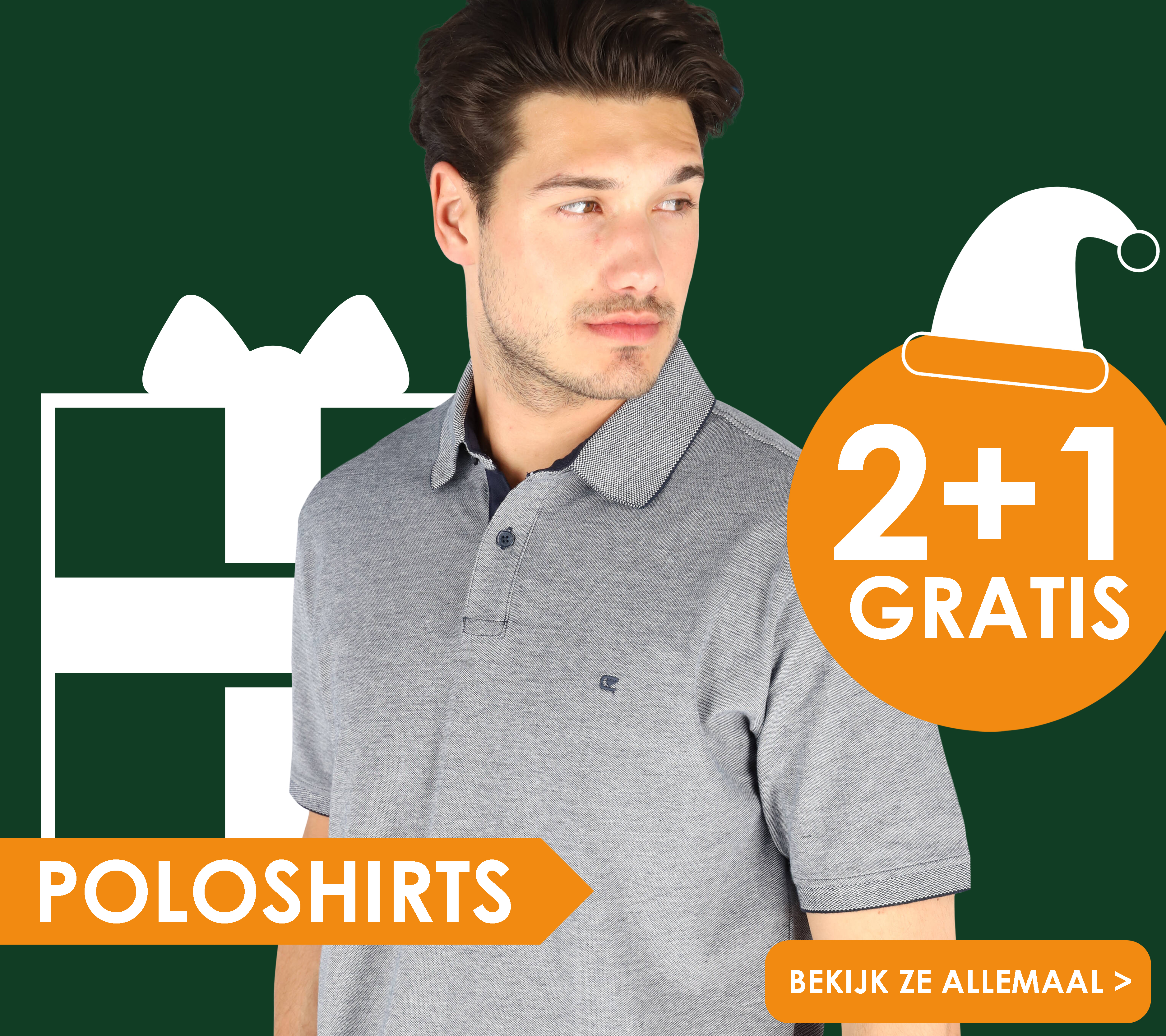 Poloshirts 2 + 1 gratis bij HemdVoorHem, bekijk ze allemaal!