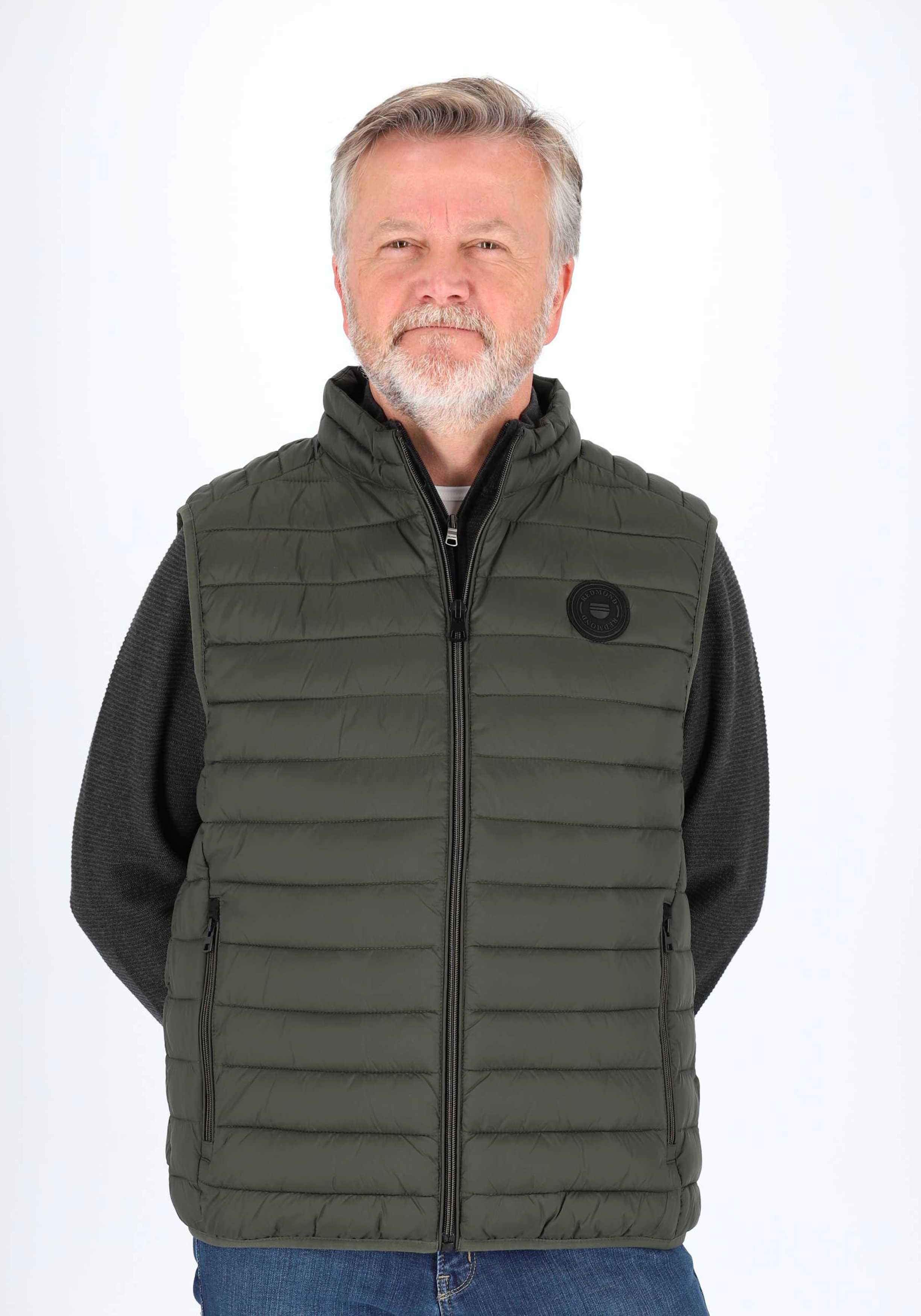 Redmond comfort fit bodywarmer, groen