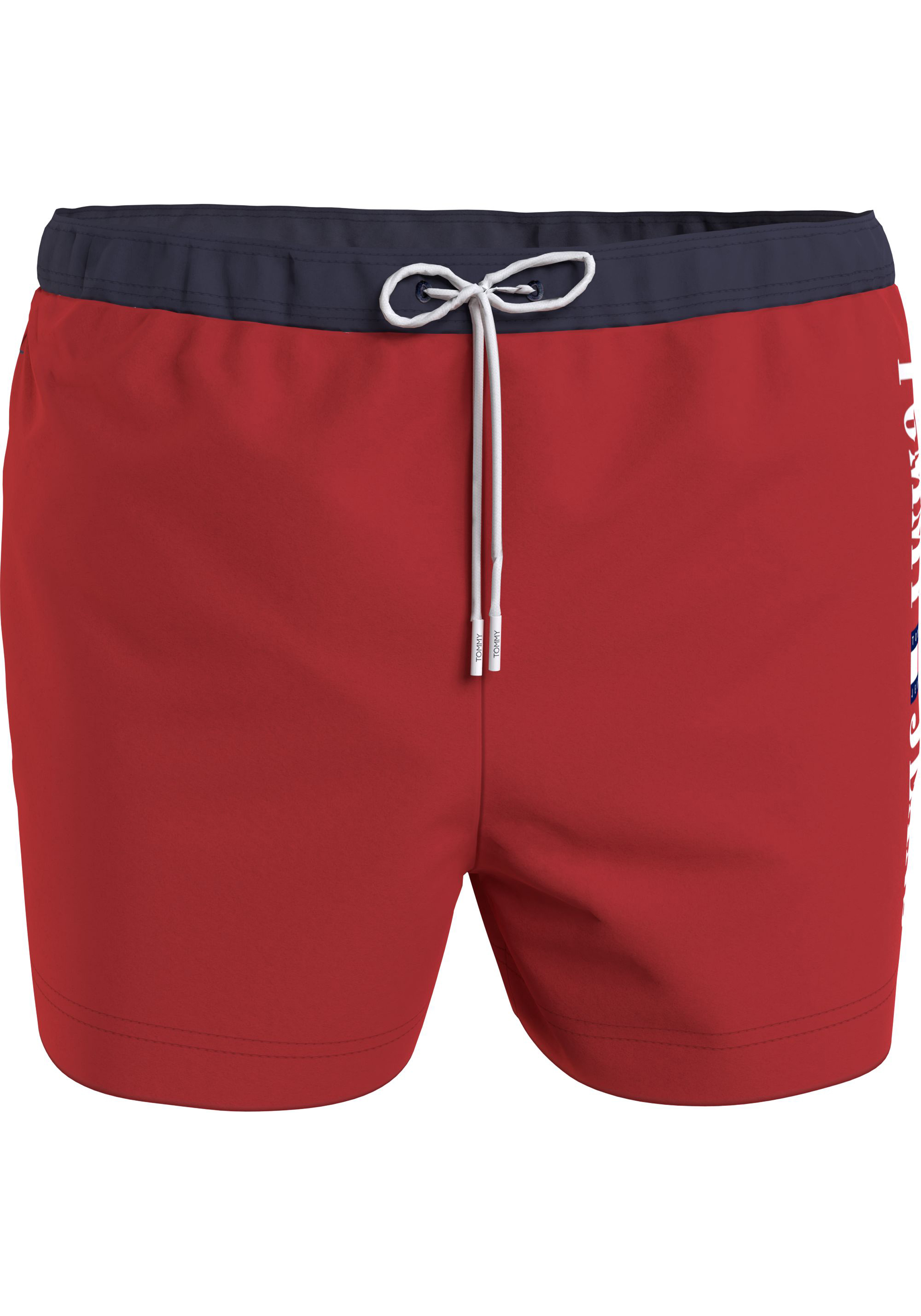 Tommy Hilfiger Short Drawstring swimshort, heren zwembroek, donkerrood
