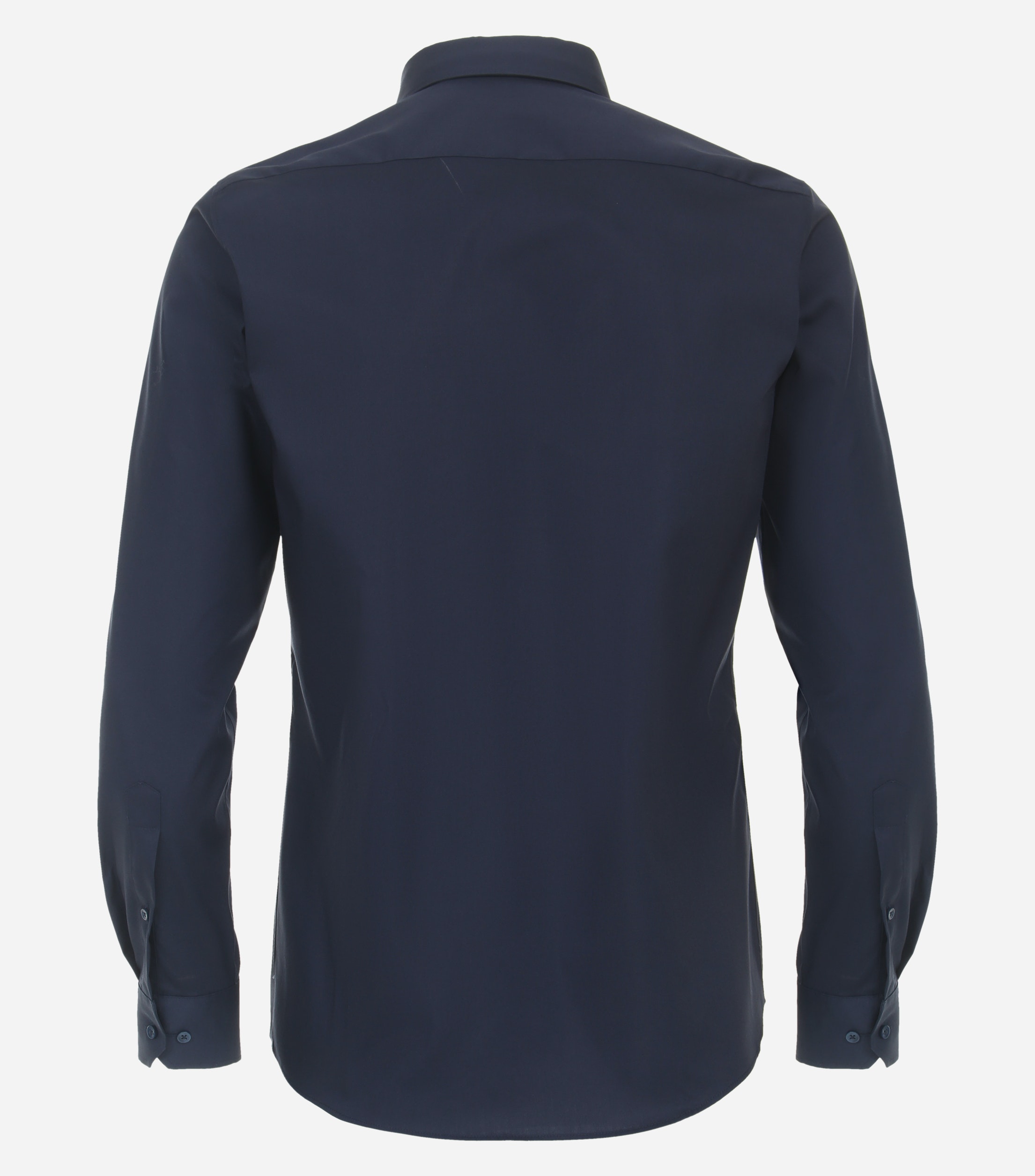 Redmond slim fit overhemd, popeline, blauw