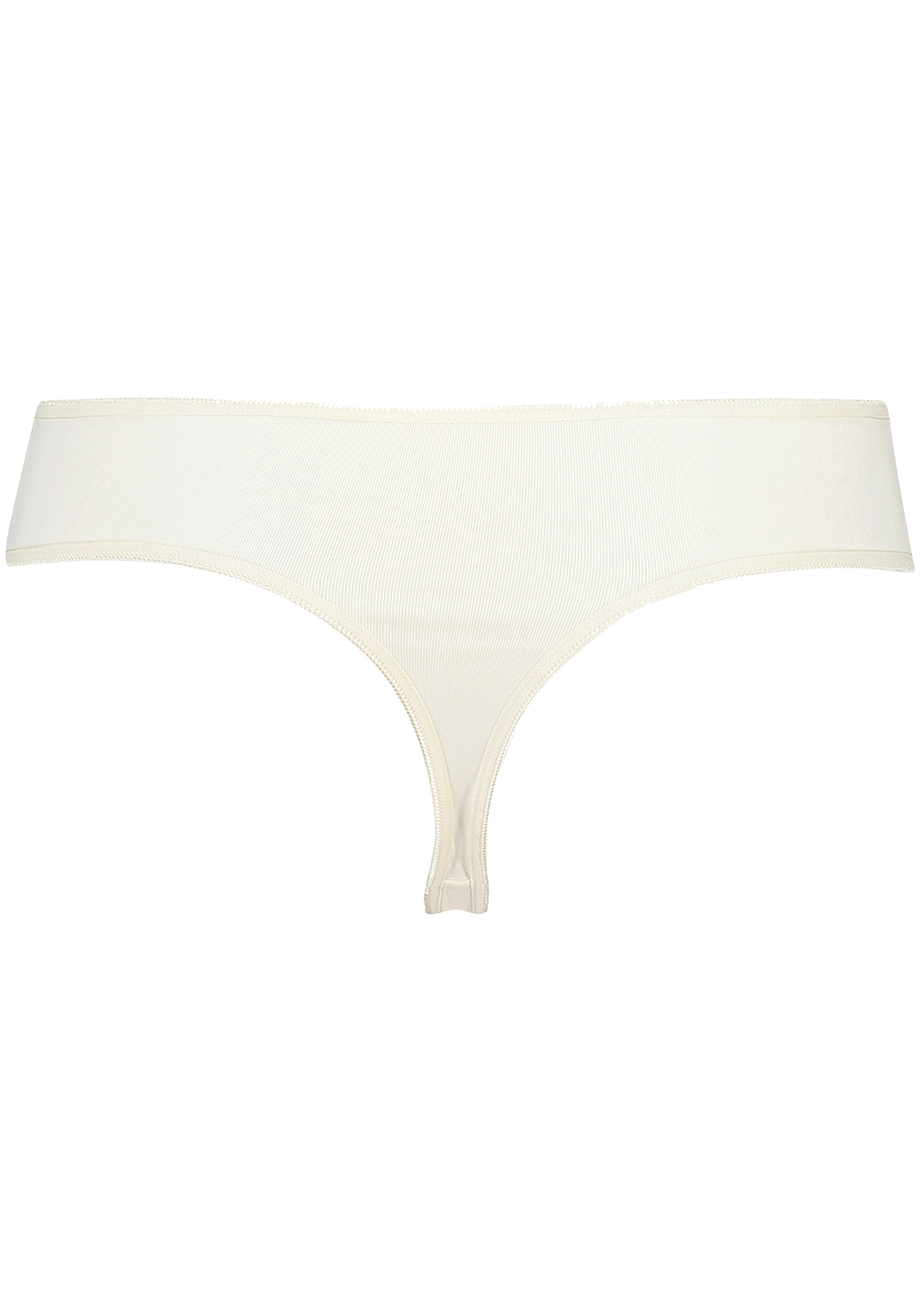 RJ Bodywear Pure Color dames string, ivoor