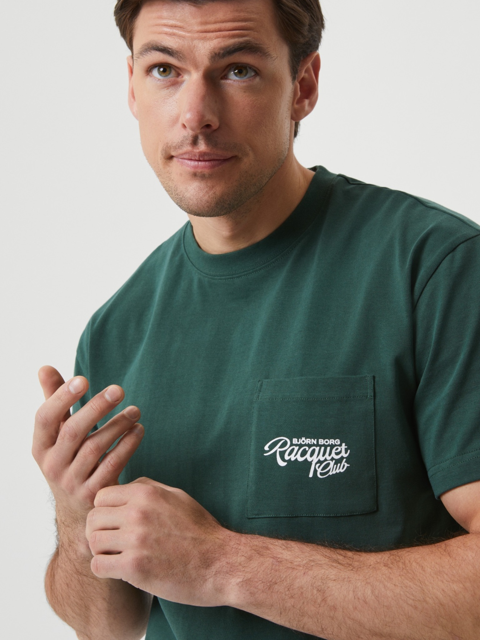 Bjorn Borg Ace heavy jersey T-shirt, groen