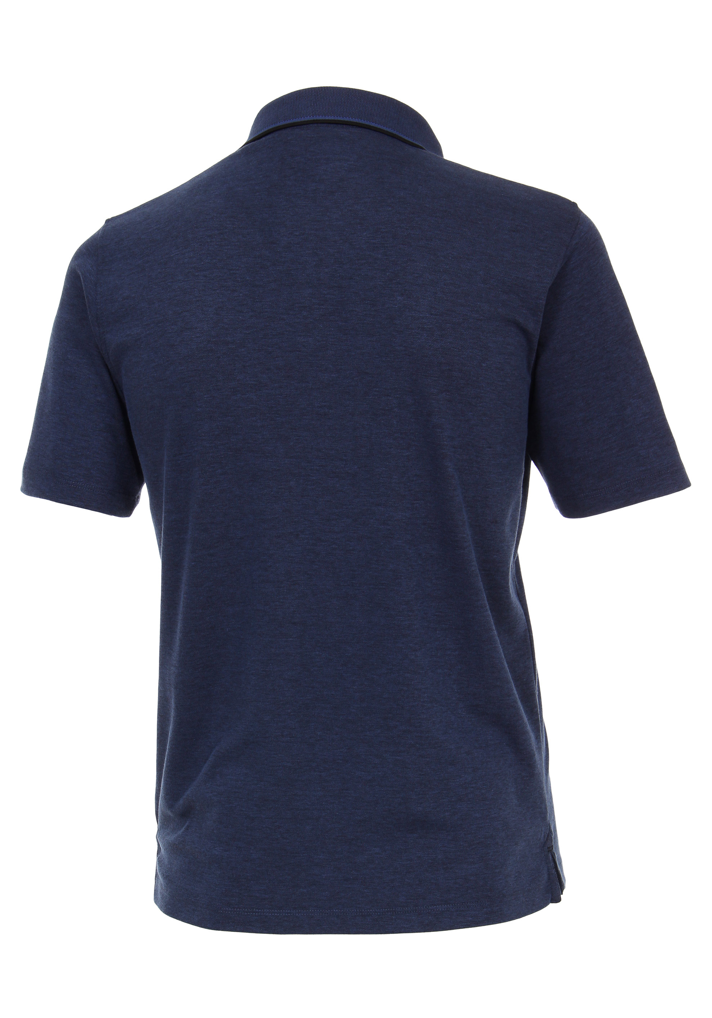 CASA MODA comfort fit poloshirt, marine blauw melange