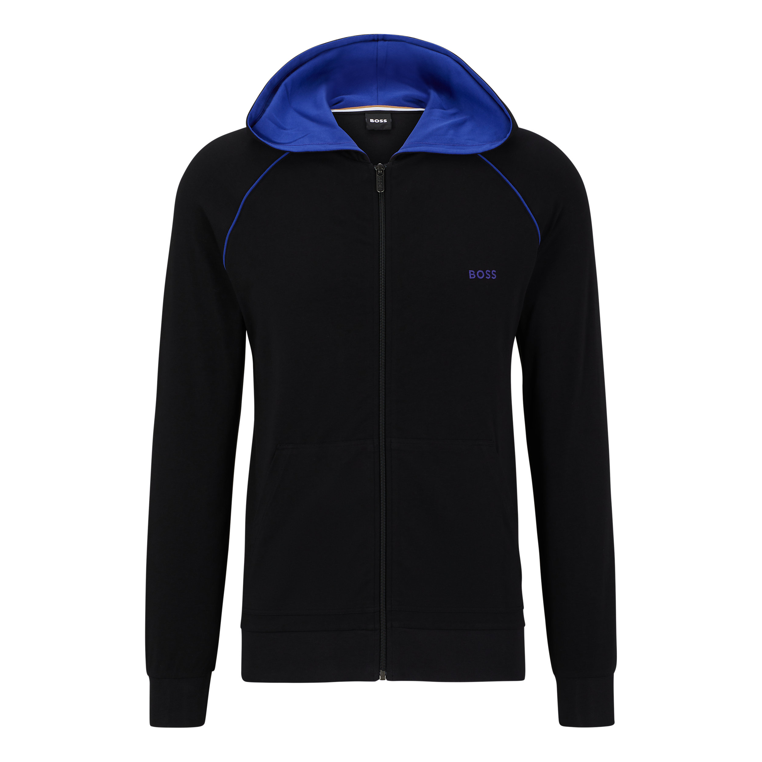 BOSS Mix&Match Jacket, heren lounge vest, zwart