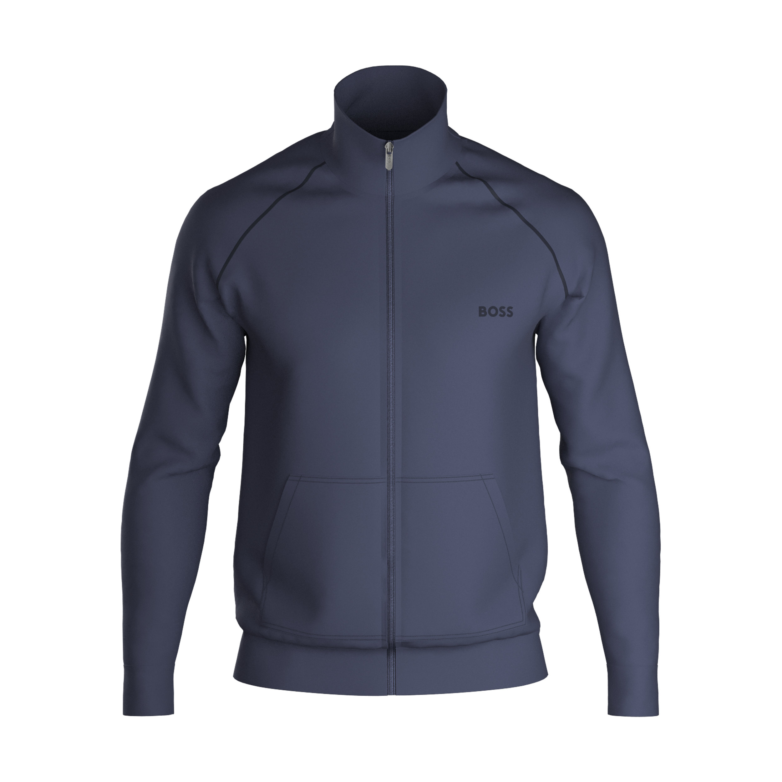 BOSS Mix&Match Jacket, heren lounge vest, blauw
