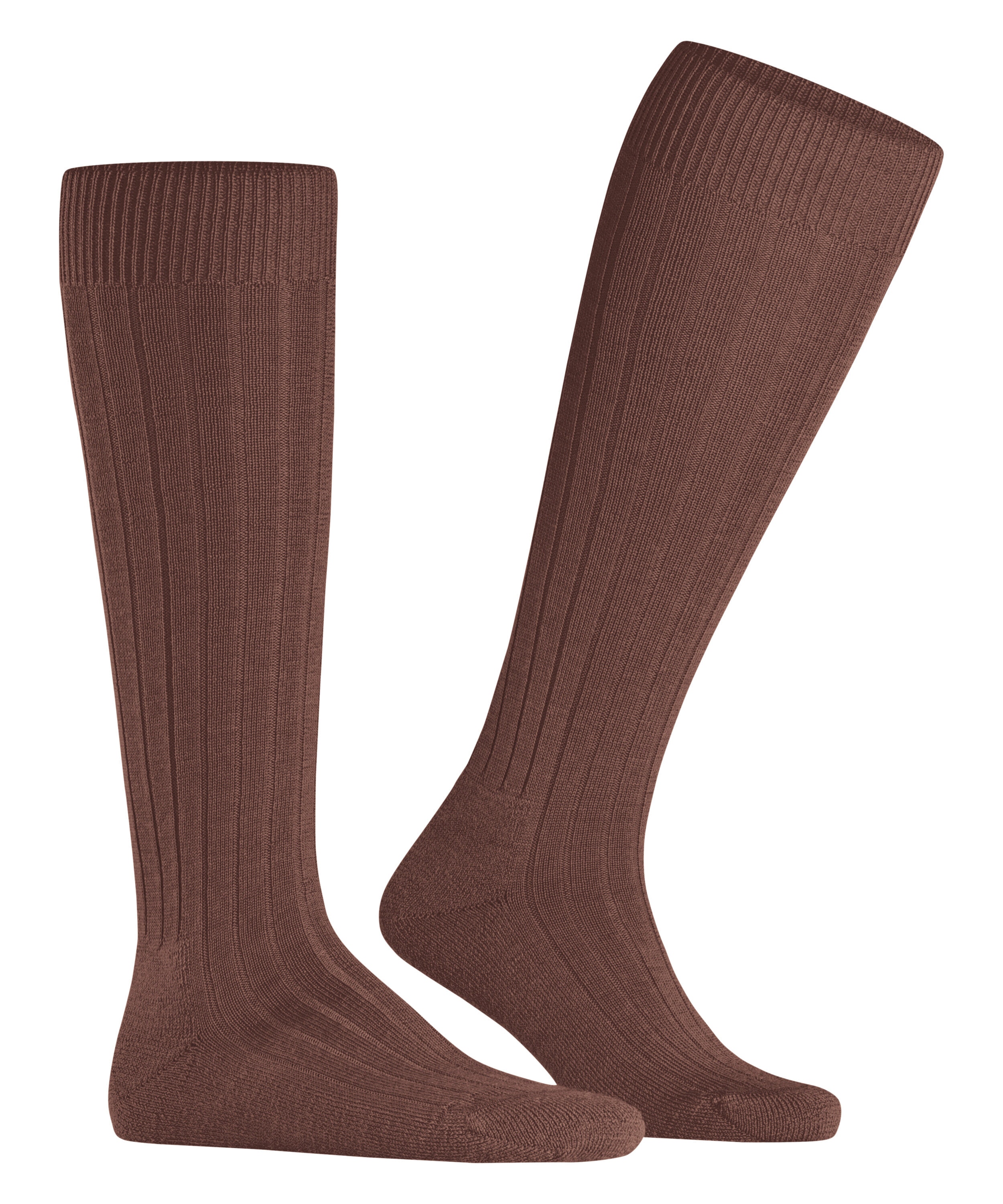 FALKE Teppich im Schuh heren kniekousen, cognac bruin (brandy)