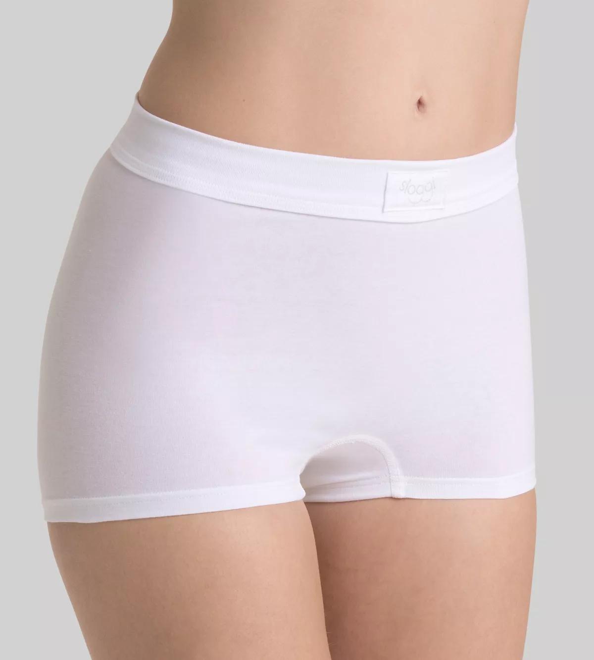 Sloggi Women Double Comfort Short (1-pack), dames boxer, wit
