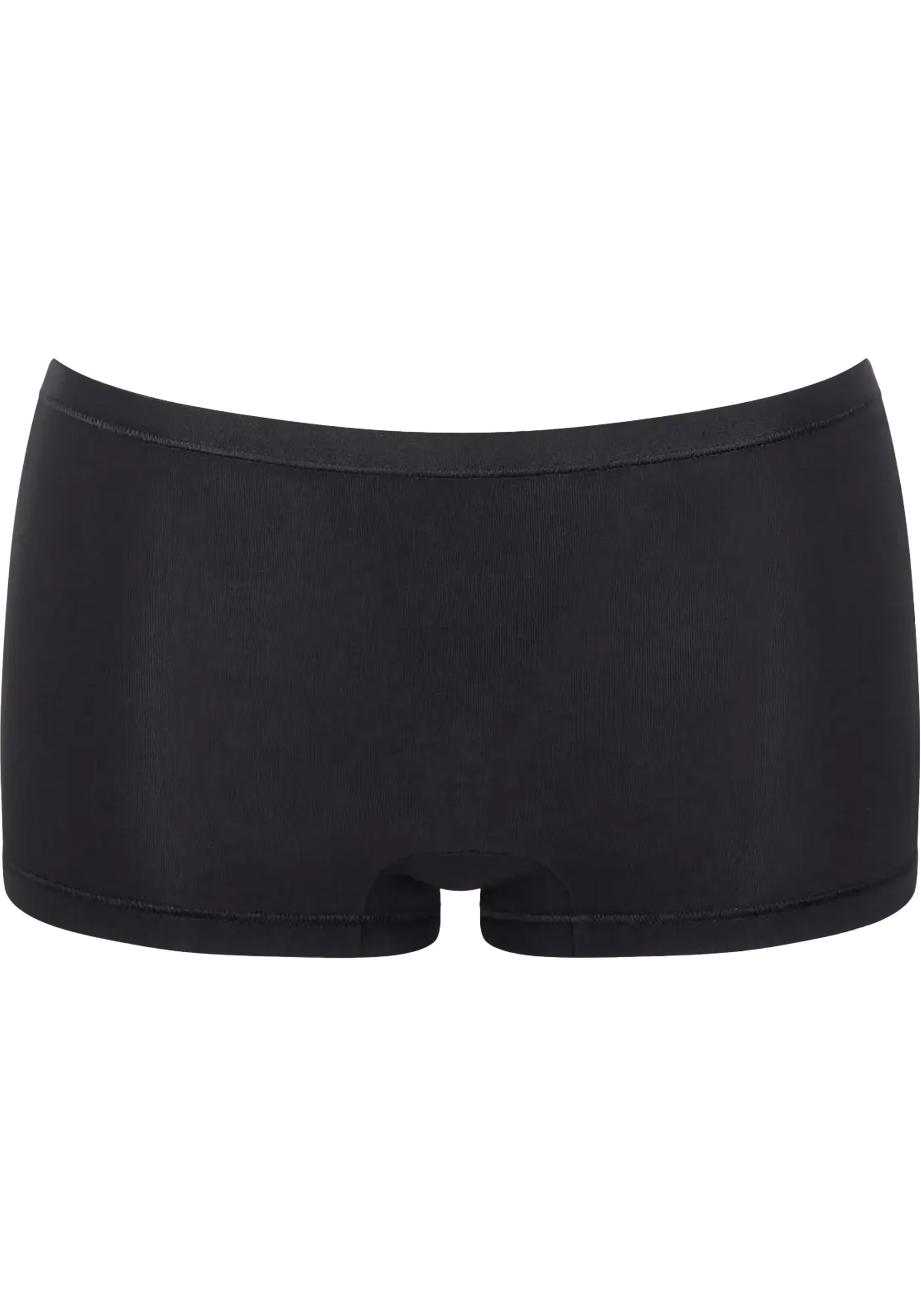 Sloggi Women GO Daily Cotton Short (3-pack), dames boxer, zwart