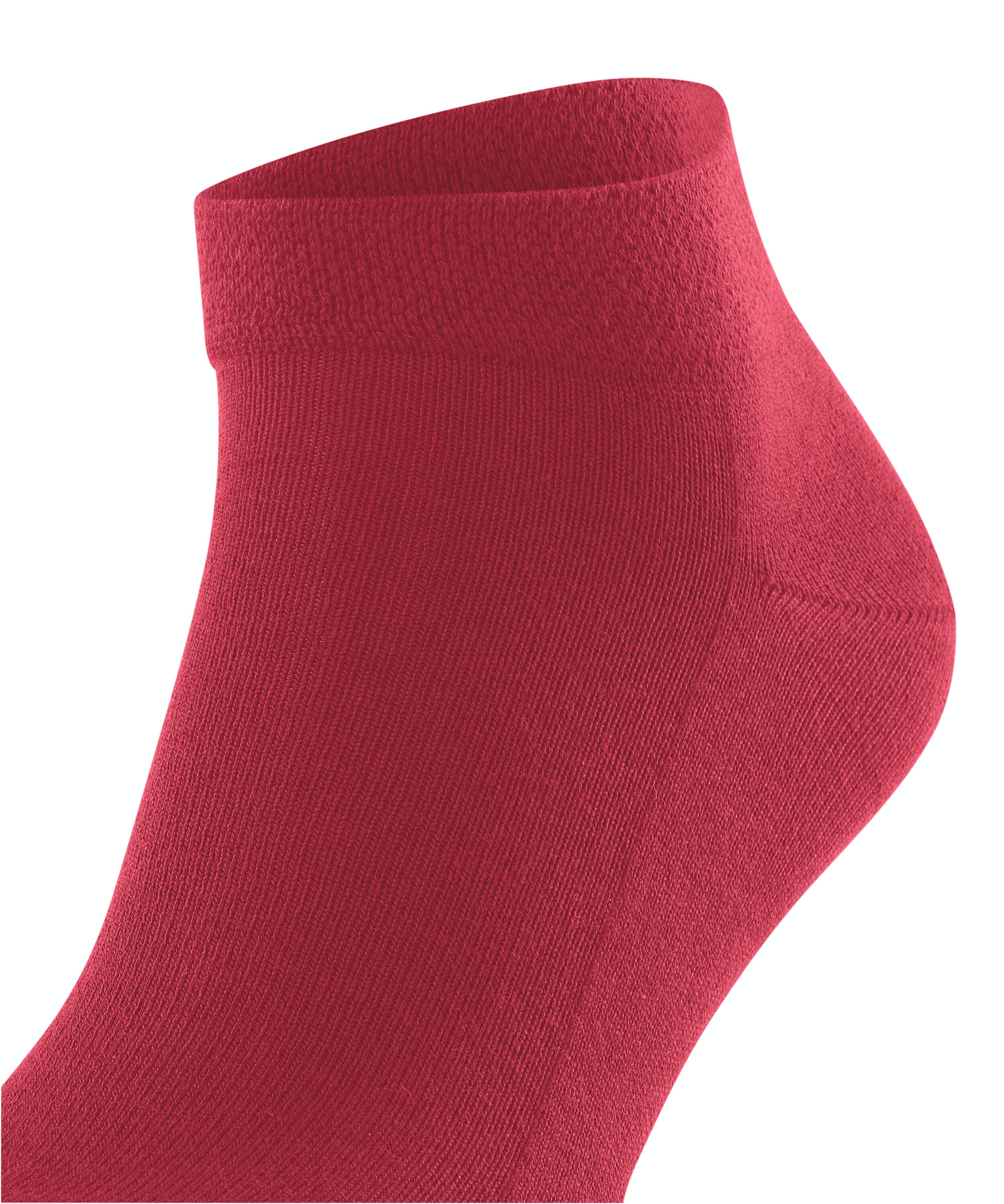 FALKE Sensitive London heren sneakersokken, rood (scarlet)