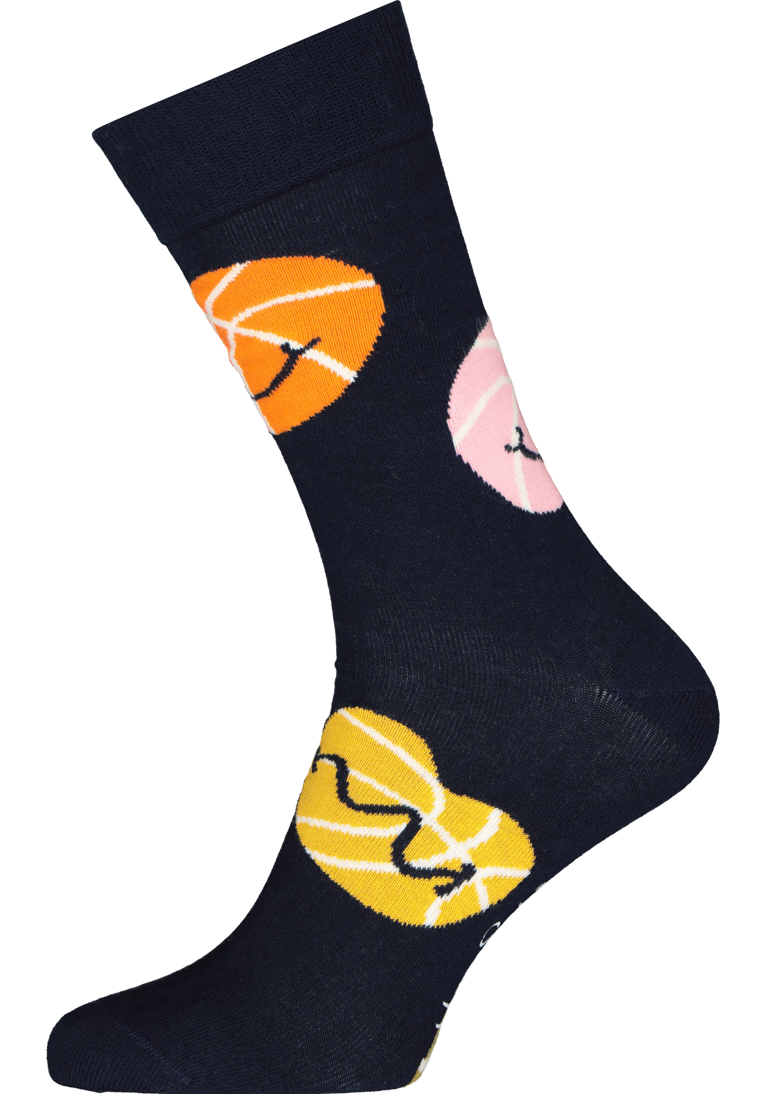 Happy Socks Balls Sock, unisex sokken, blauw met ballen
