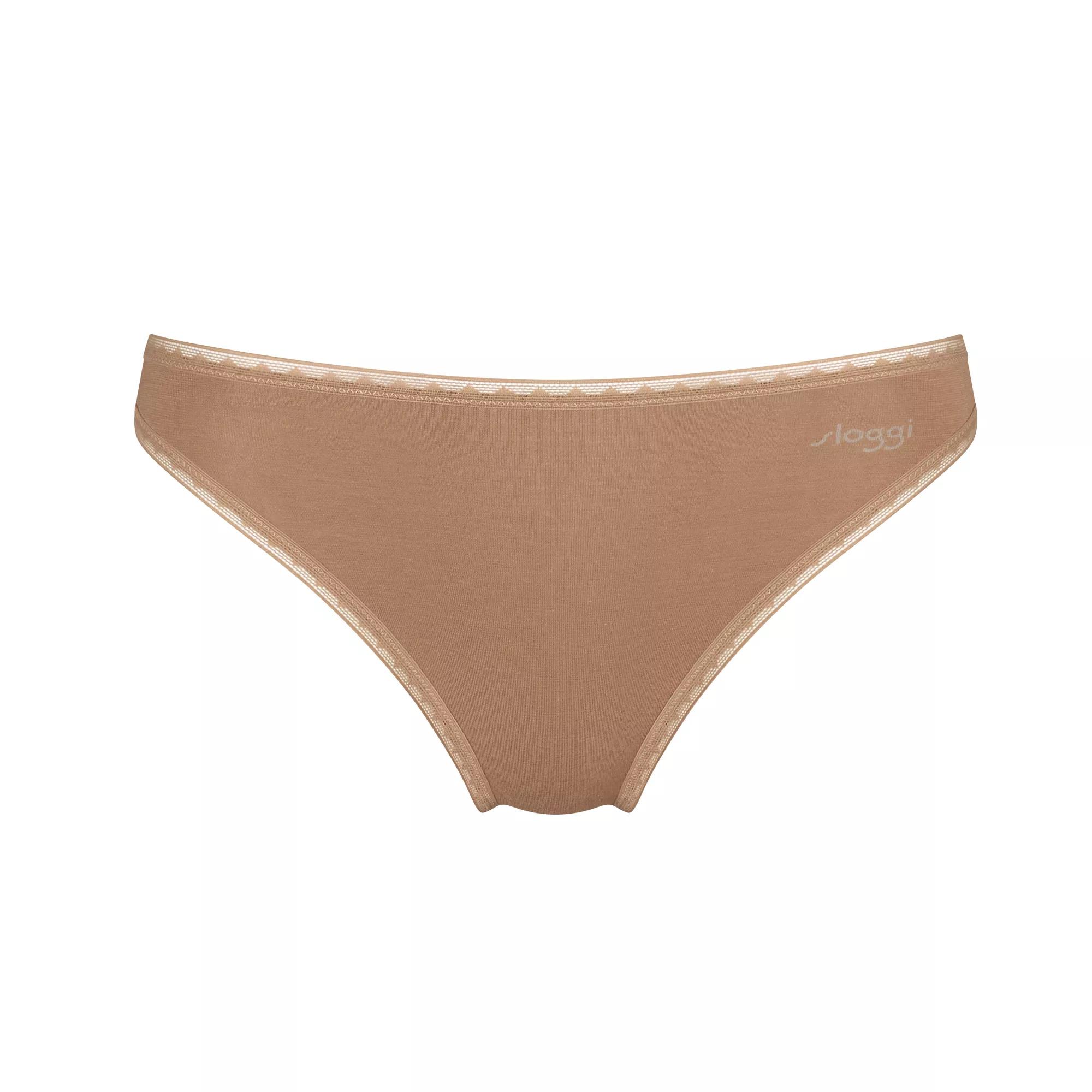 Sloggi Women GO Tai (2-pack), dames slip, bruin