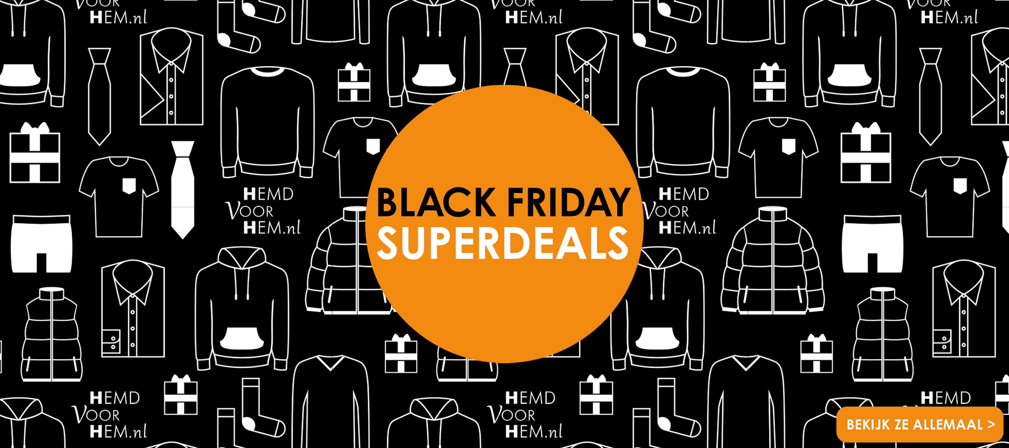 Black Friday superdeals bij HemdVoorHem, bekijk ze allemaal!