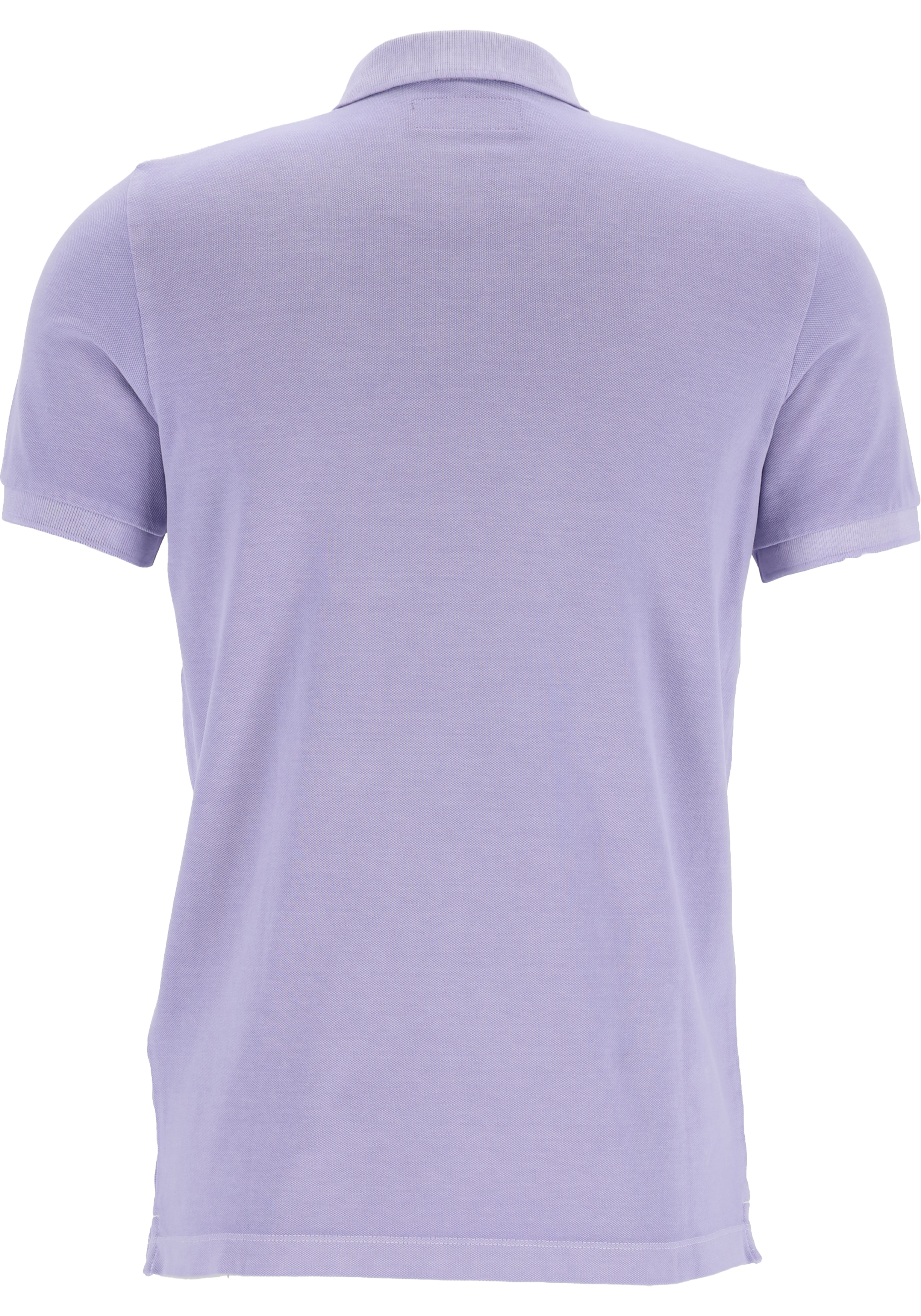 Marc O'Polo shaped fit polo, heren poloshirt, lavendel paars