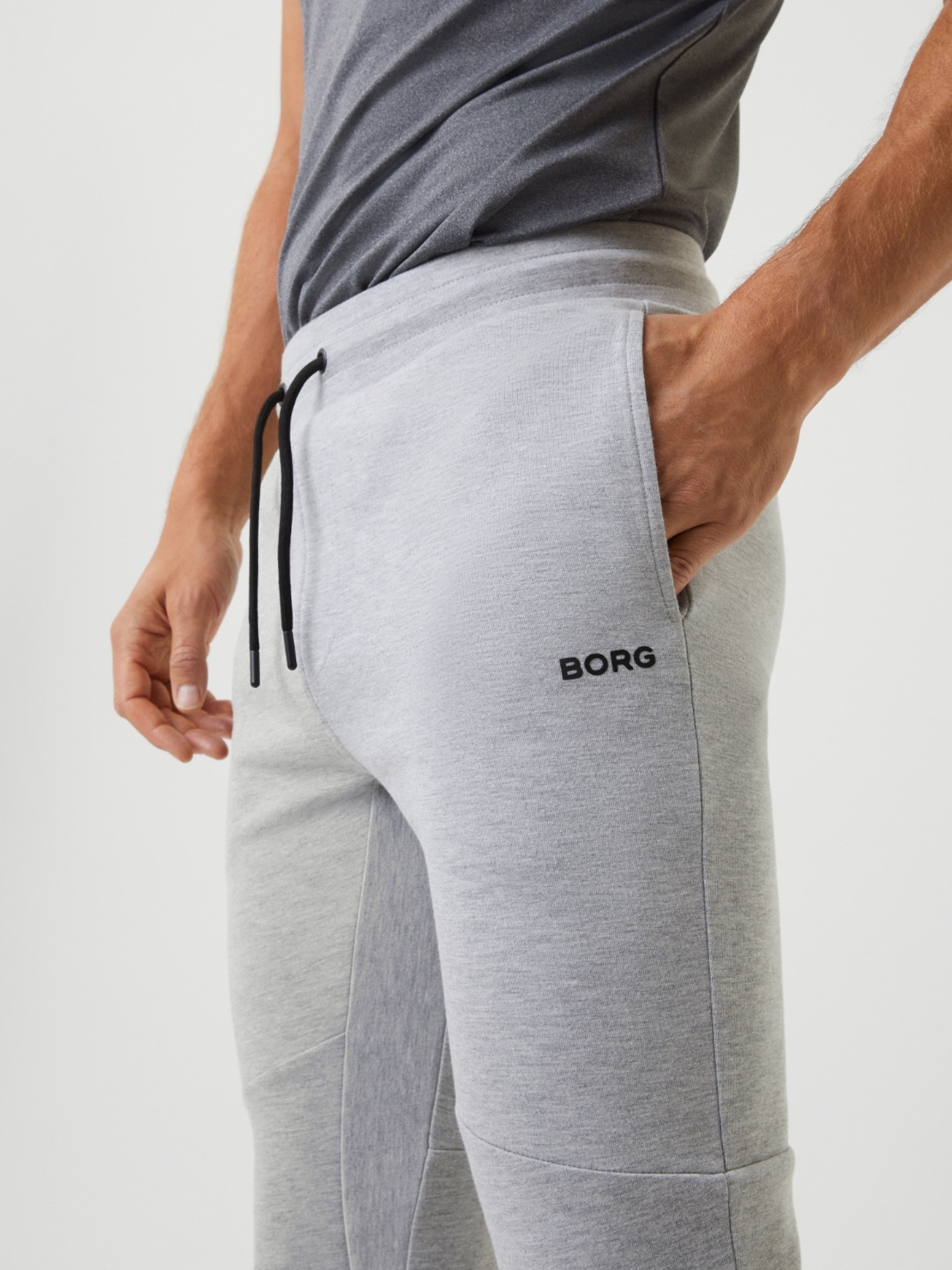 Bjorn Borg Tech Sweat Pants, heren joggingbroek, grijs