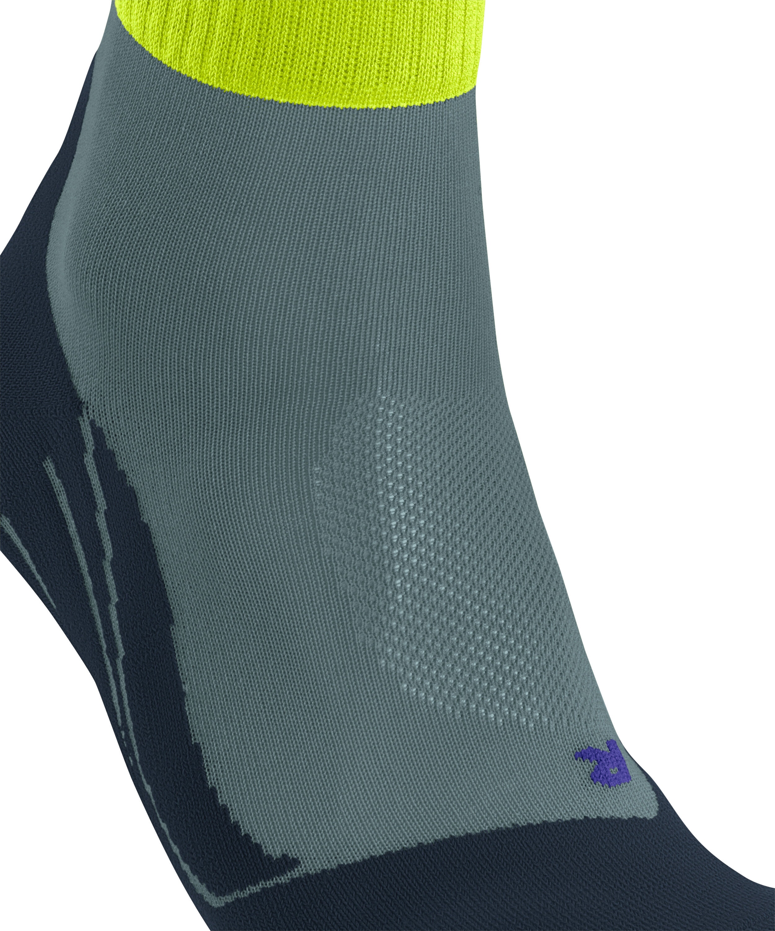 FALKE TK2 Explore Cool Short heren trekking sokken kort, grijs (steel grey)
