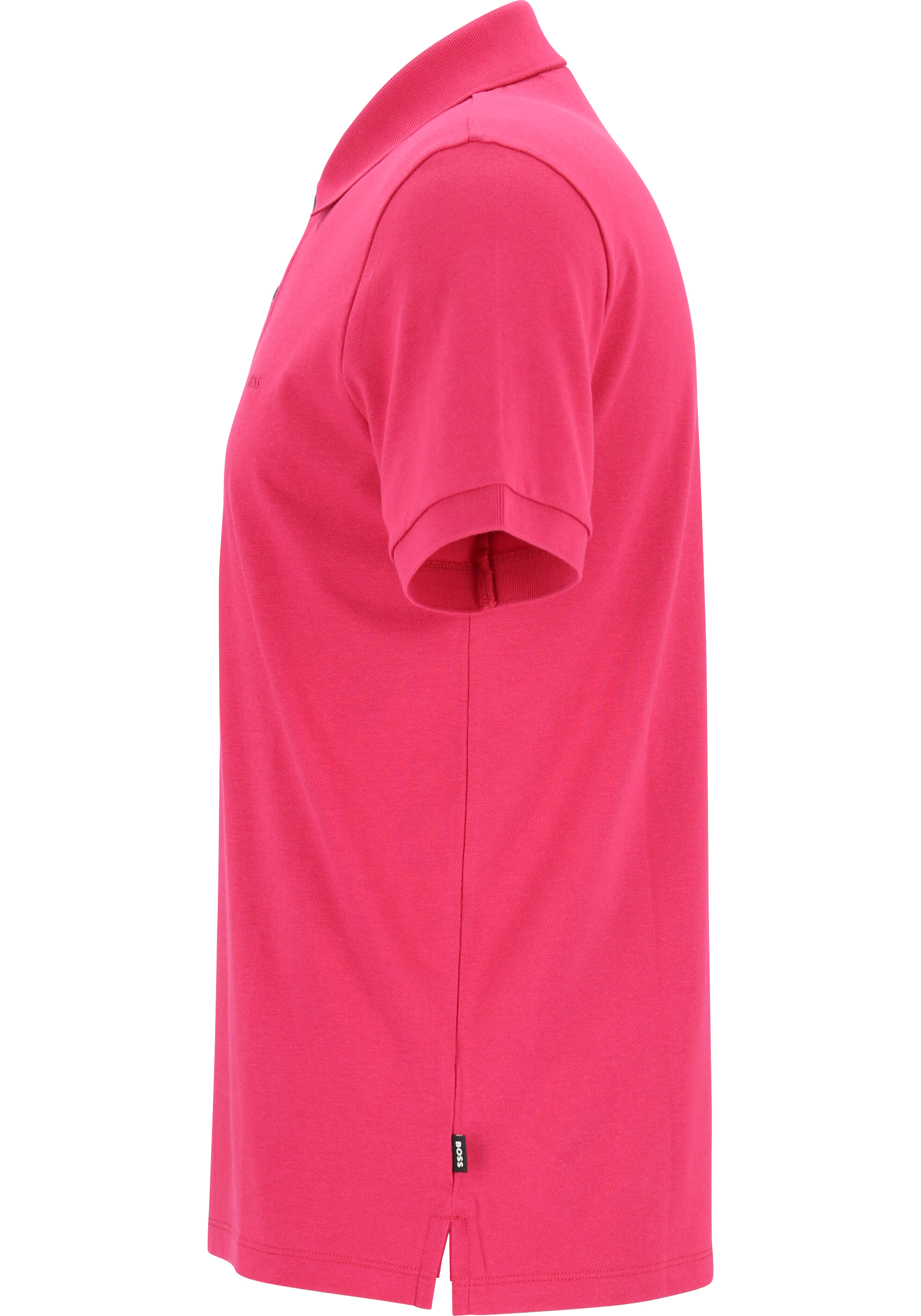 BOSS Pallas regular fit polo, pique, fel roze