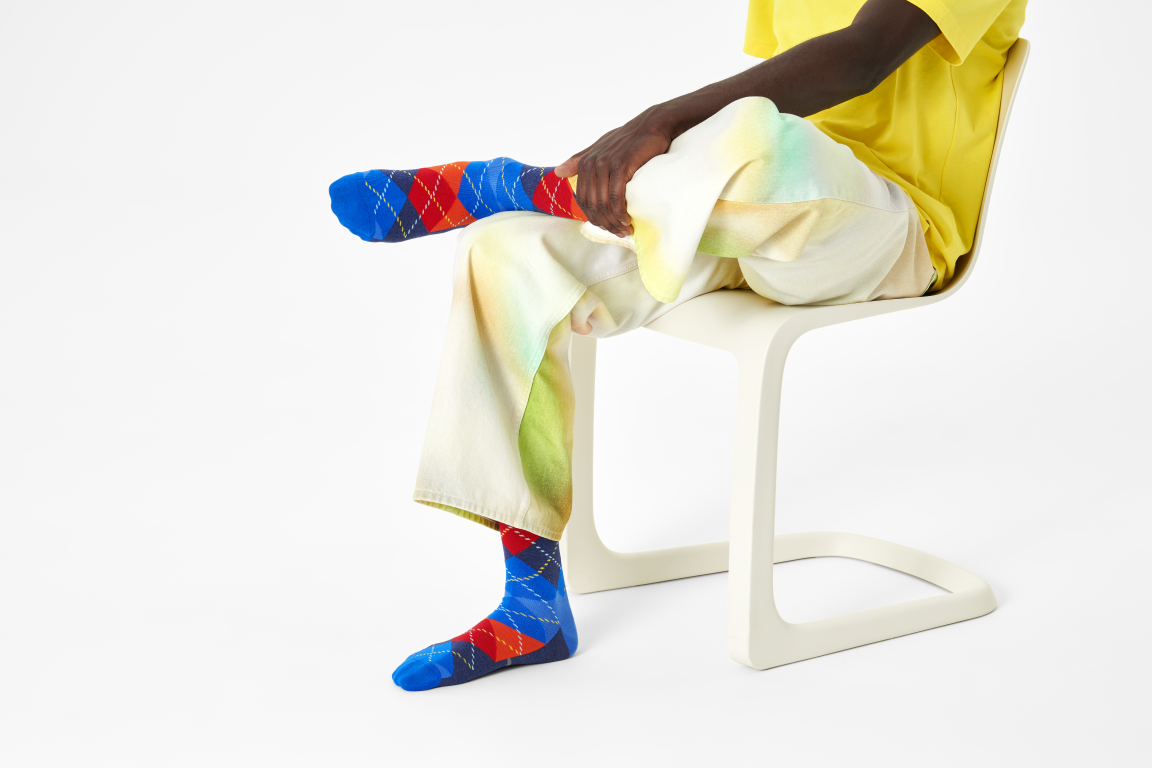 Happy Socks Argyle Socks, unisex sokken