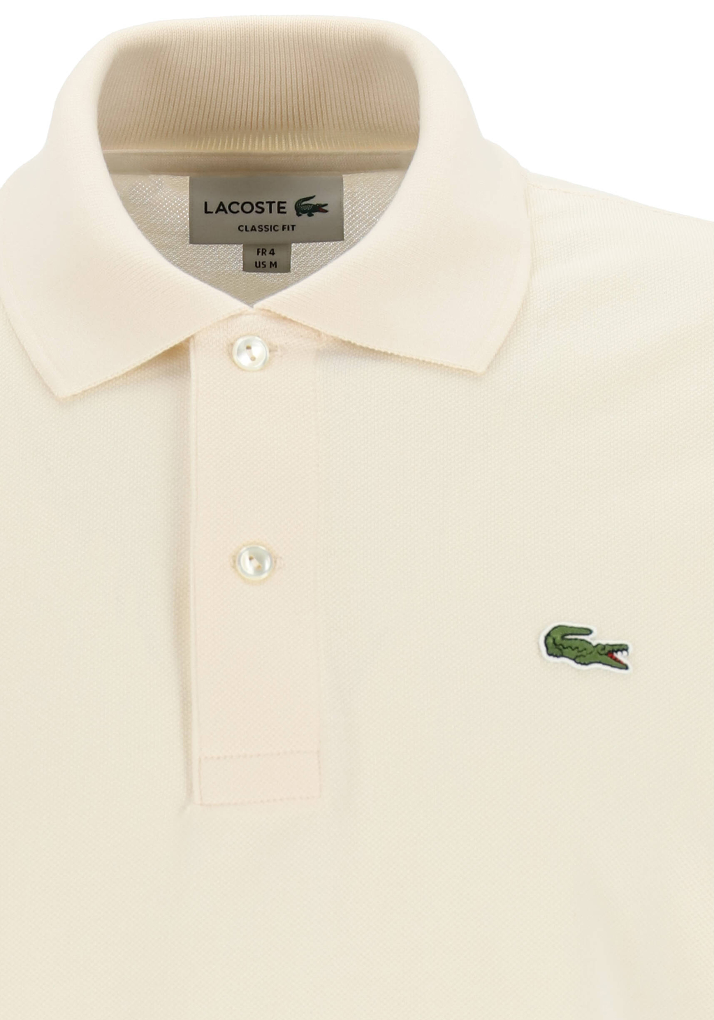 Lacoste Classic Fit polo, Laplands wit