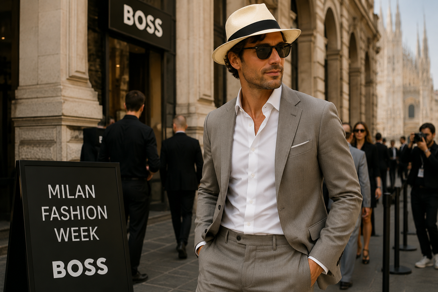 HUGO BOSS zet koers richting de toekomst met CLAIM 5 TOUCHDOWN