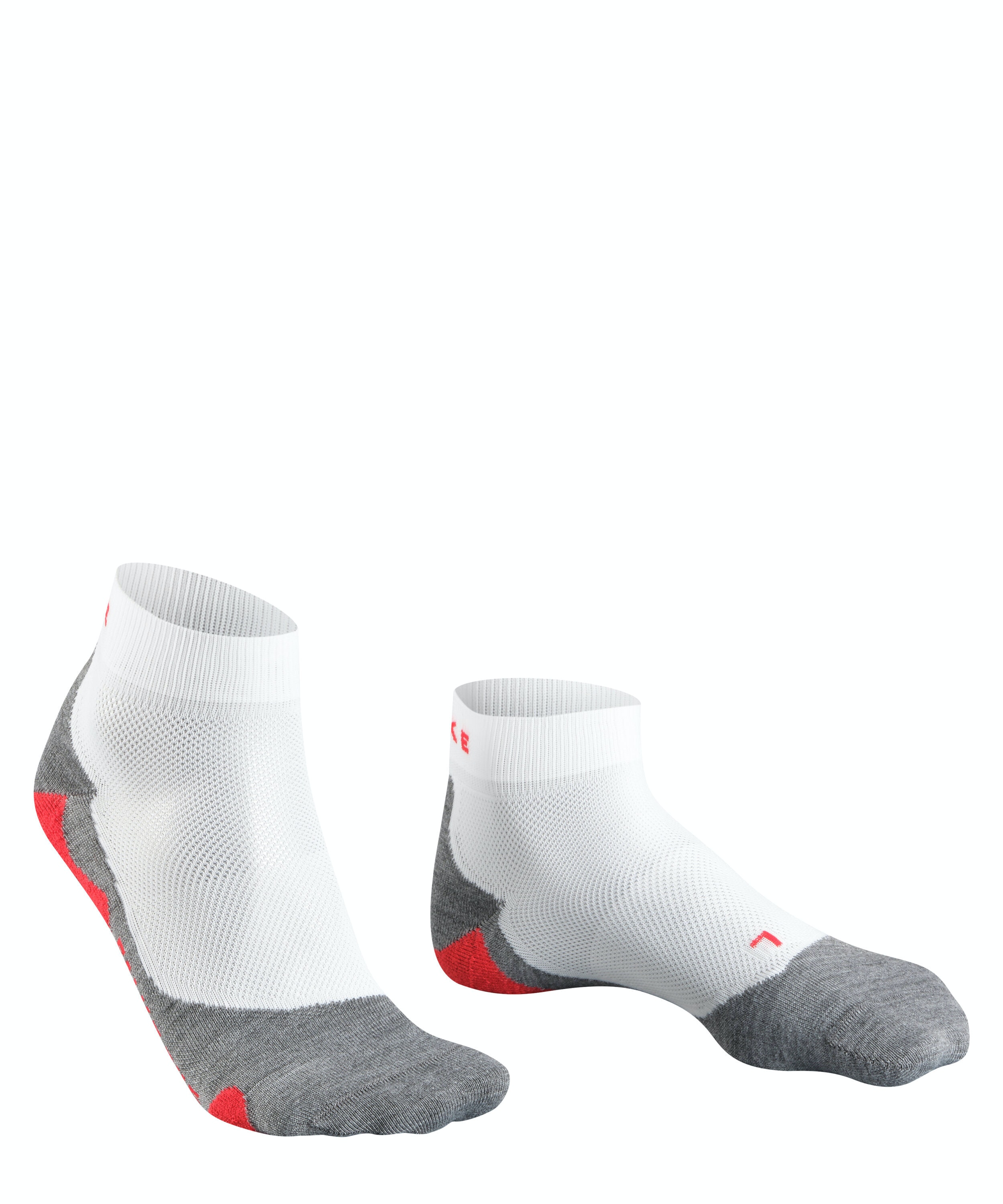 FALKE RU5 Race Short herensokken kort, wit (white-mix)