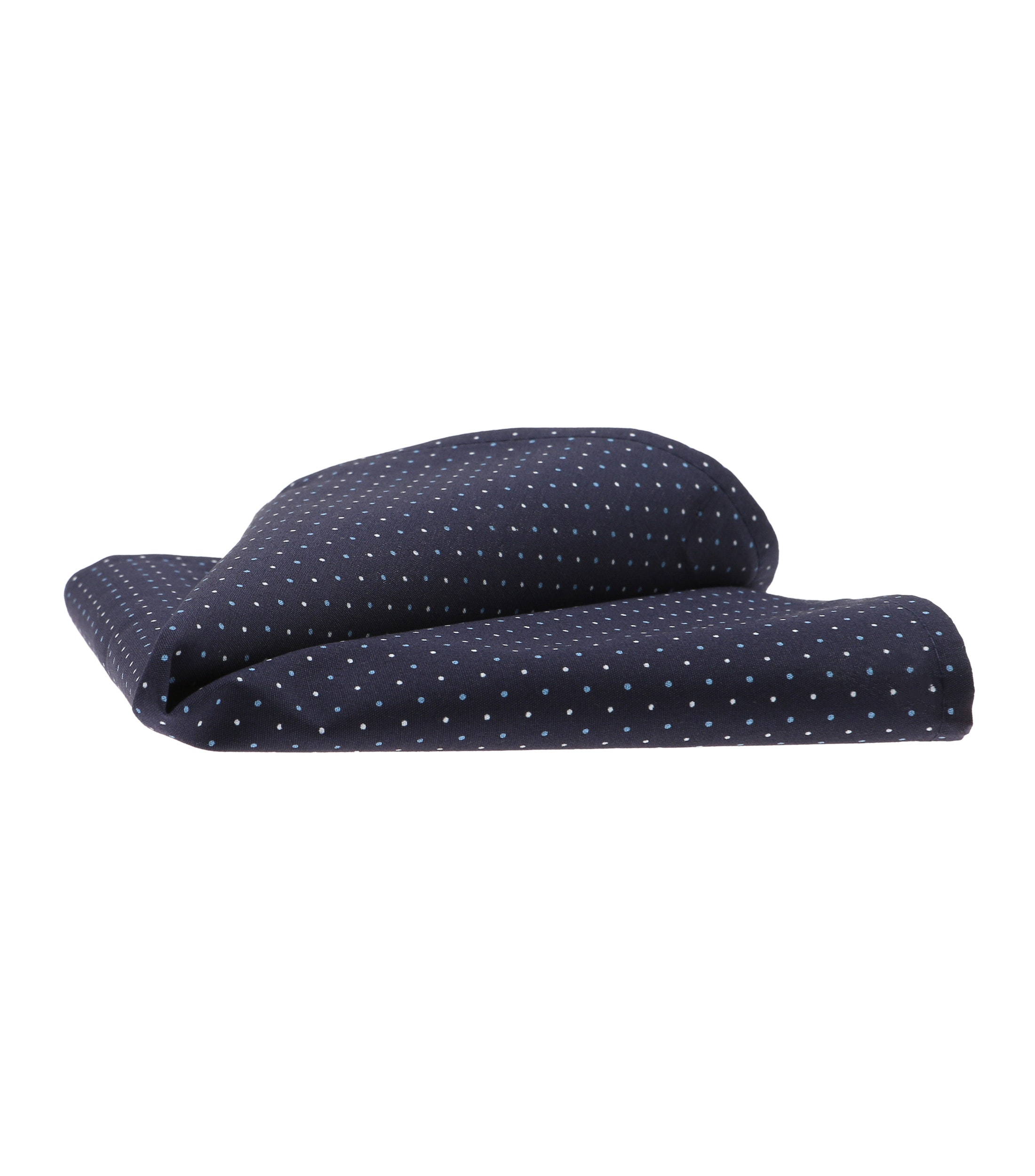 VENTI pochet, donkerblauw, lichtblauw, wit dessin