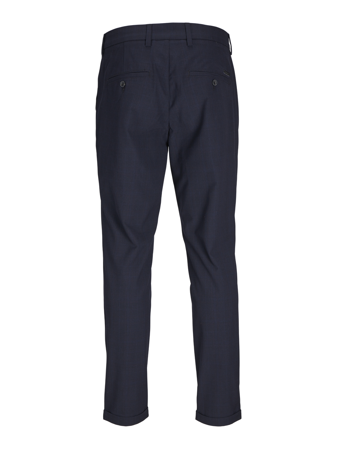 JACK & JONES Marco Connor slim fit, heren chino, India Ink geruit