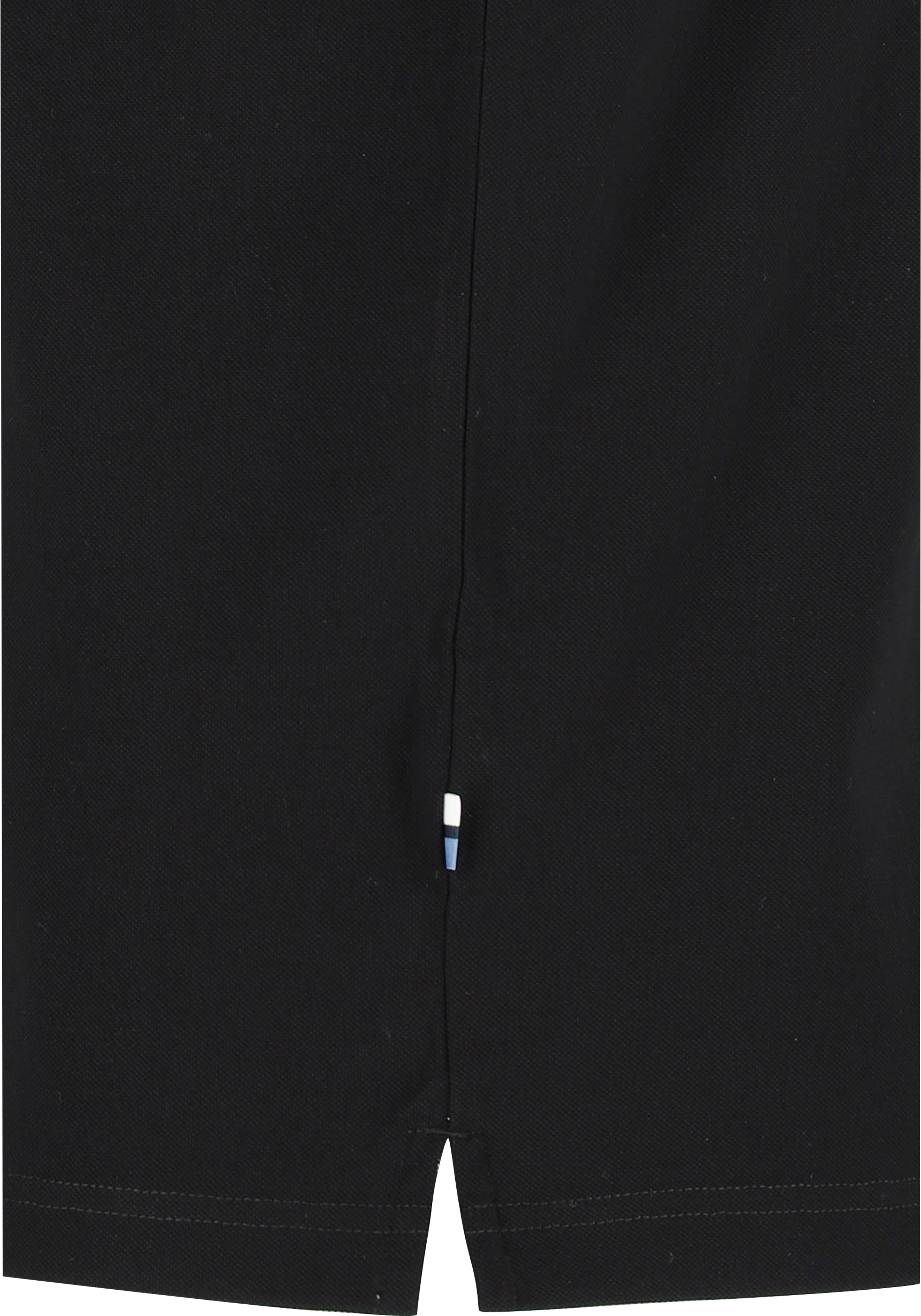 OLYMP Polo Casual, modern fit polo, zwart