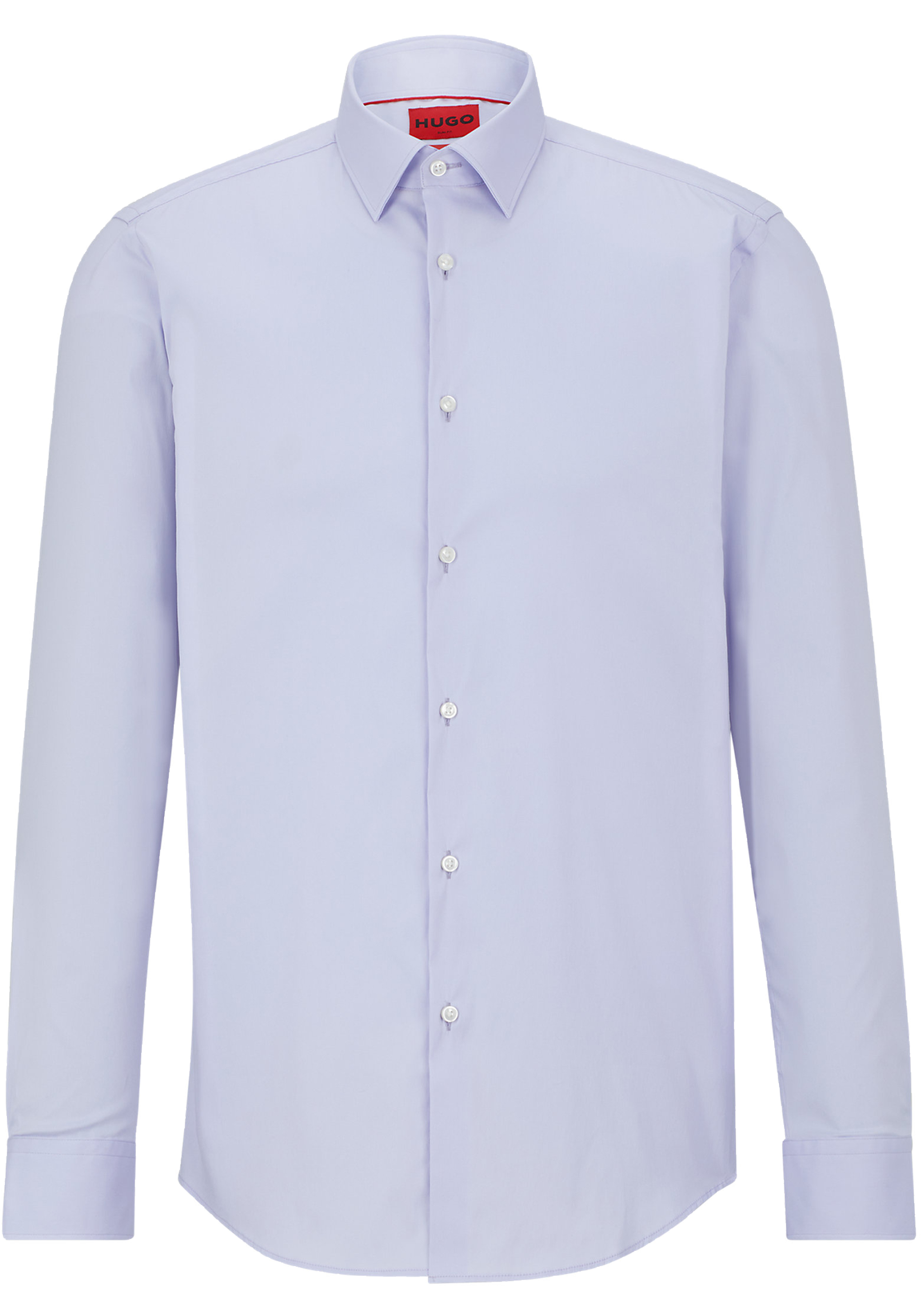 HUGO Kenno slim fit overhemd, popeline, paars