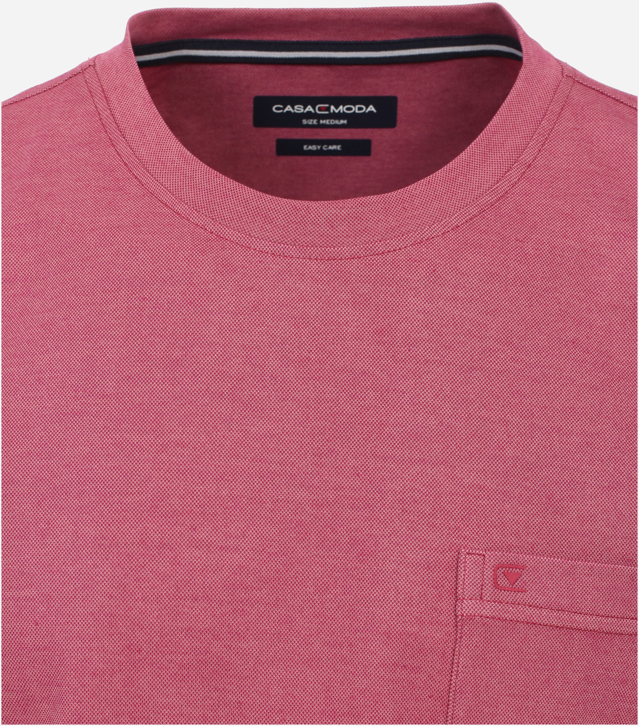 CASA MODA comfort fit heren T-shirt, paars