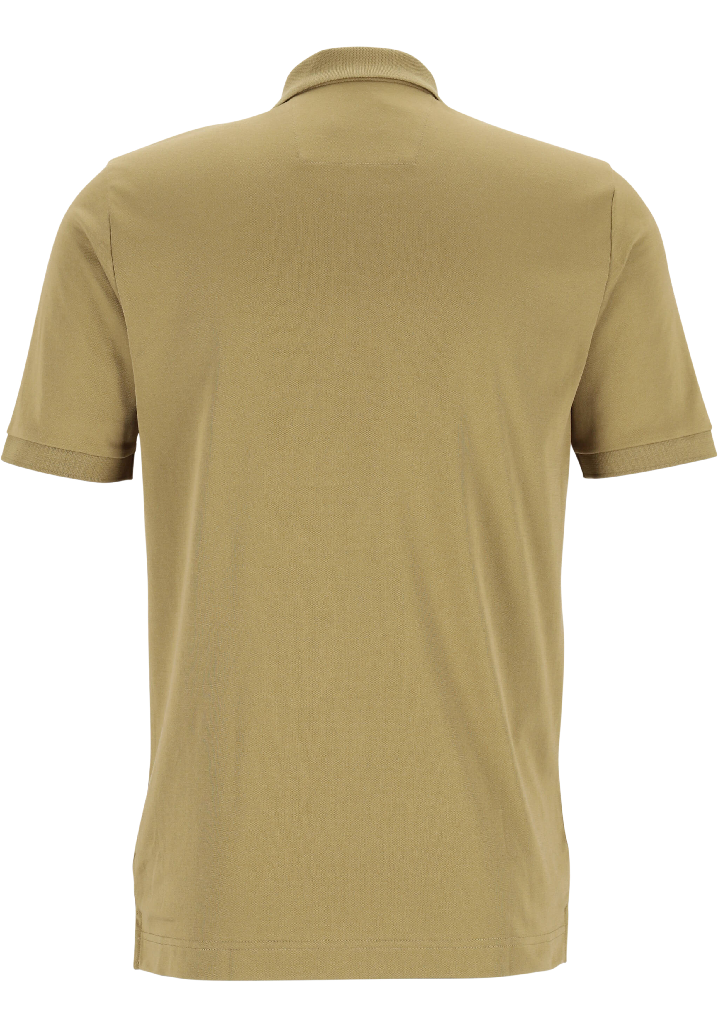 OLYMP Polo Casual, modern fit polo, active dry, olijfgroen