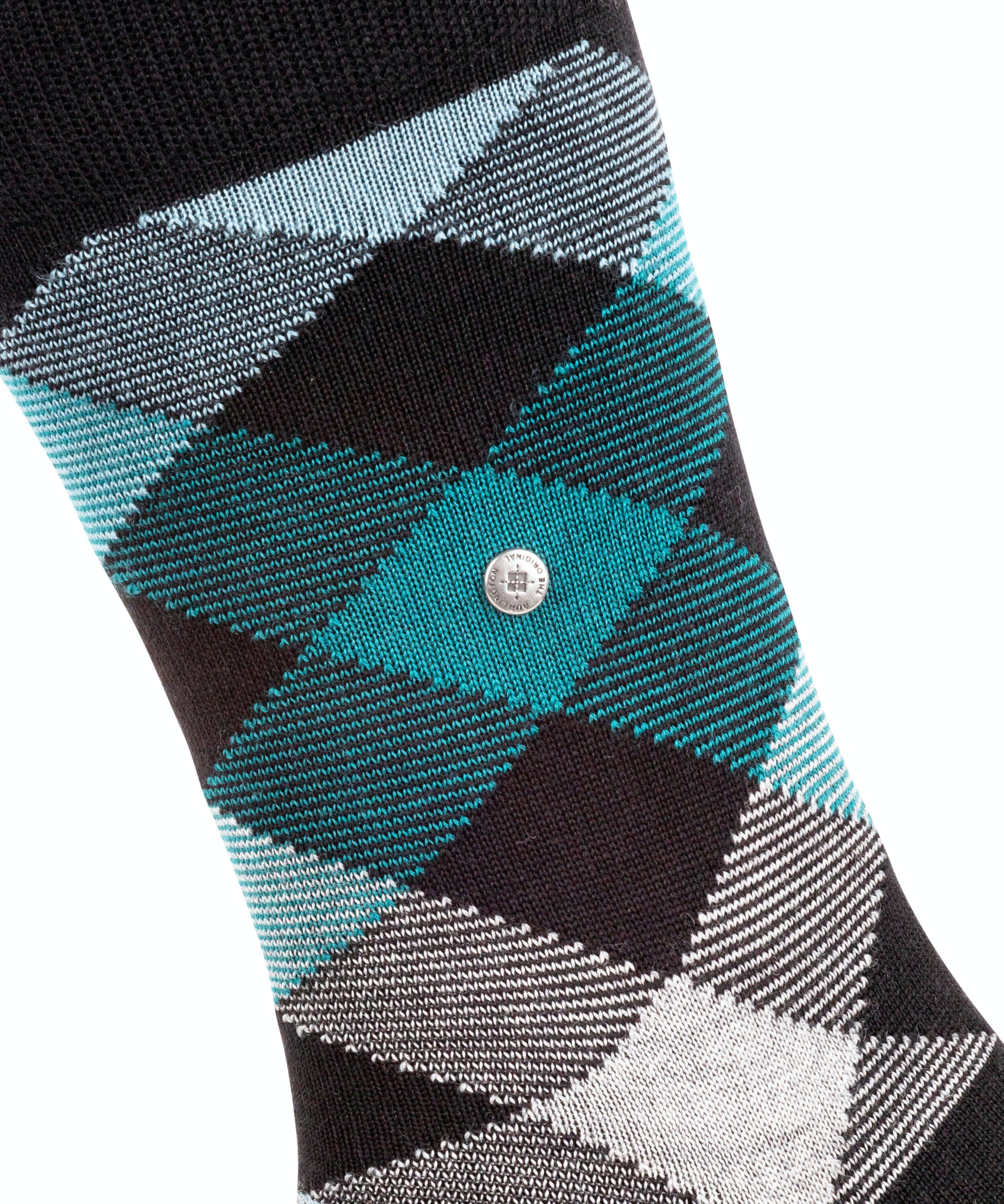 Burlington Newcastle herensokken, zwart (black)