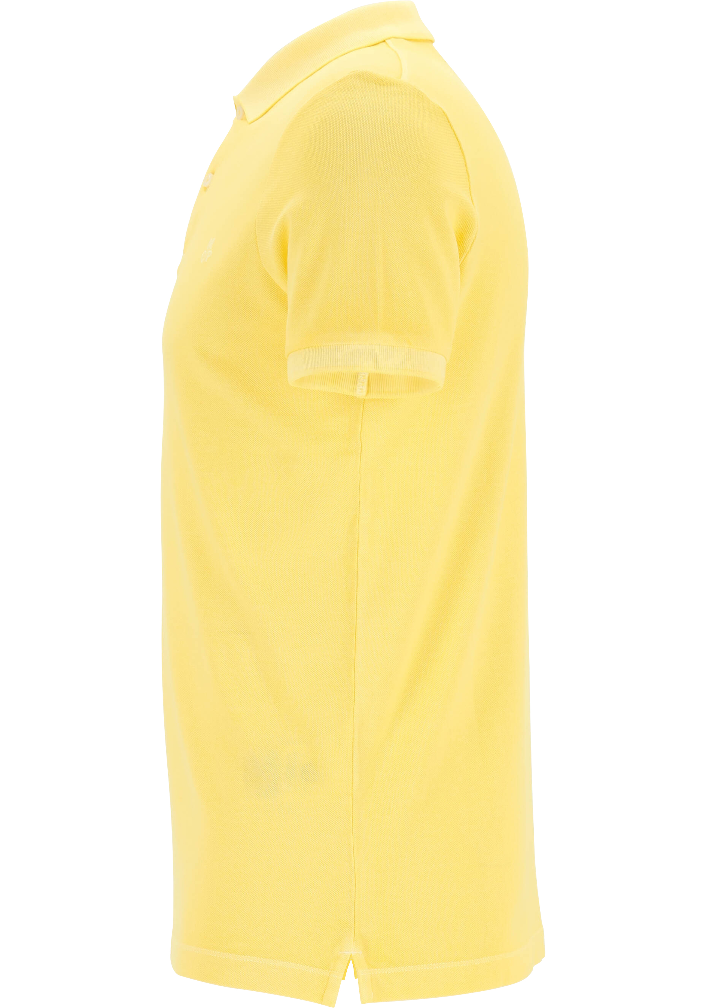 Marc O'Polo shaped fit polo, heren poloshirt, geel