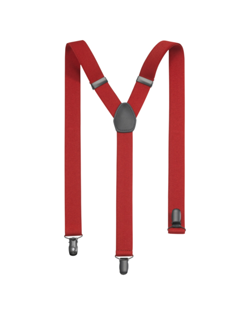 OLYMP bretels, rood dessin