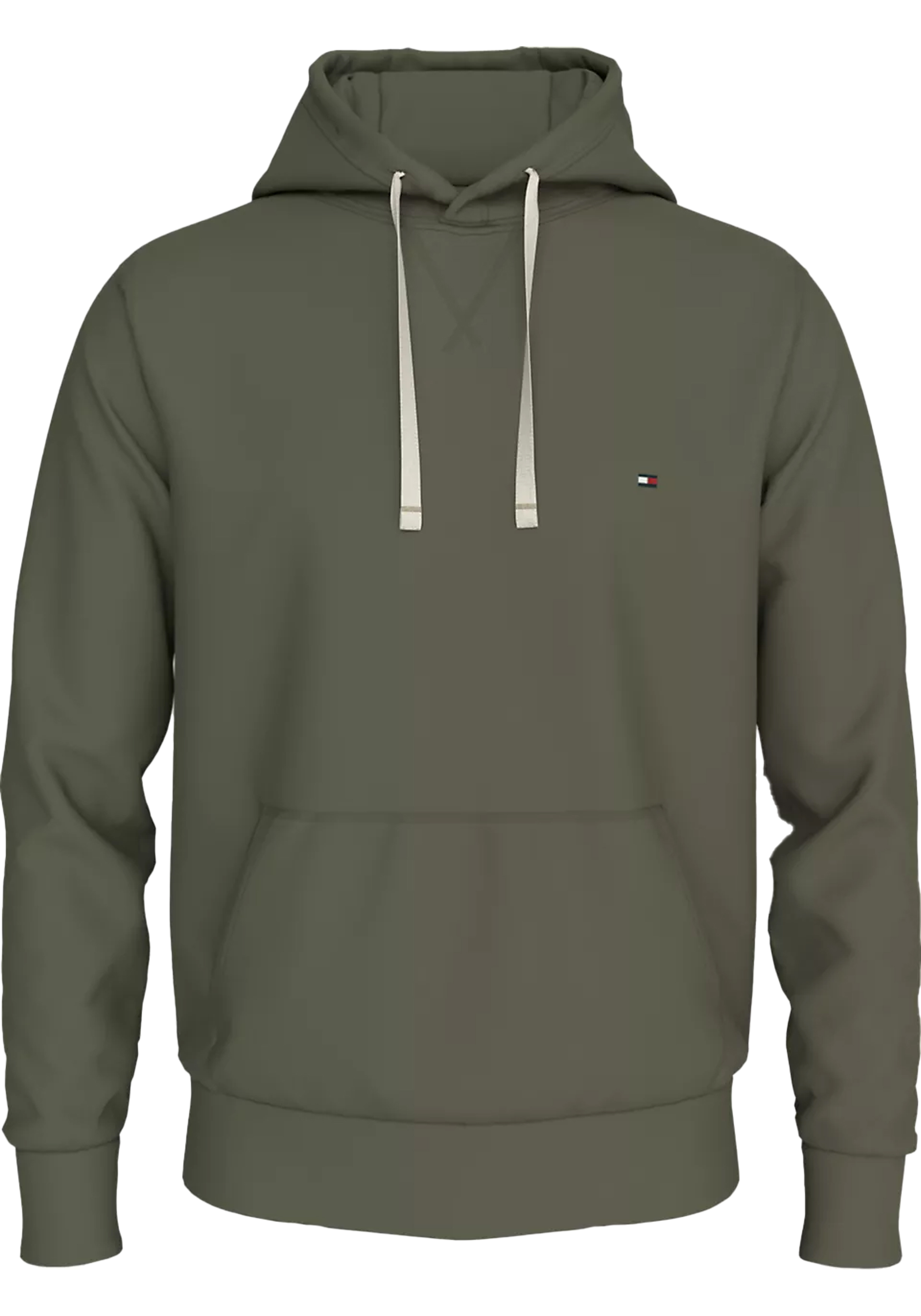 Tommy Hilfiger heren hoodie katoen, groen