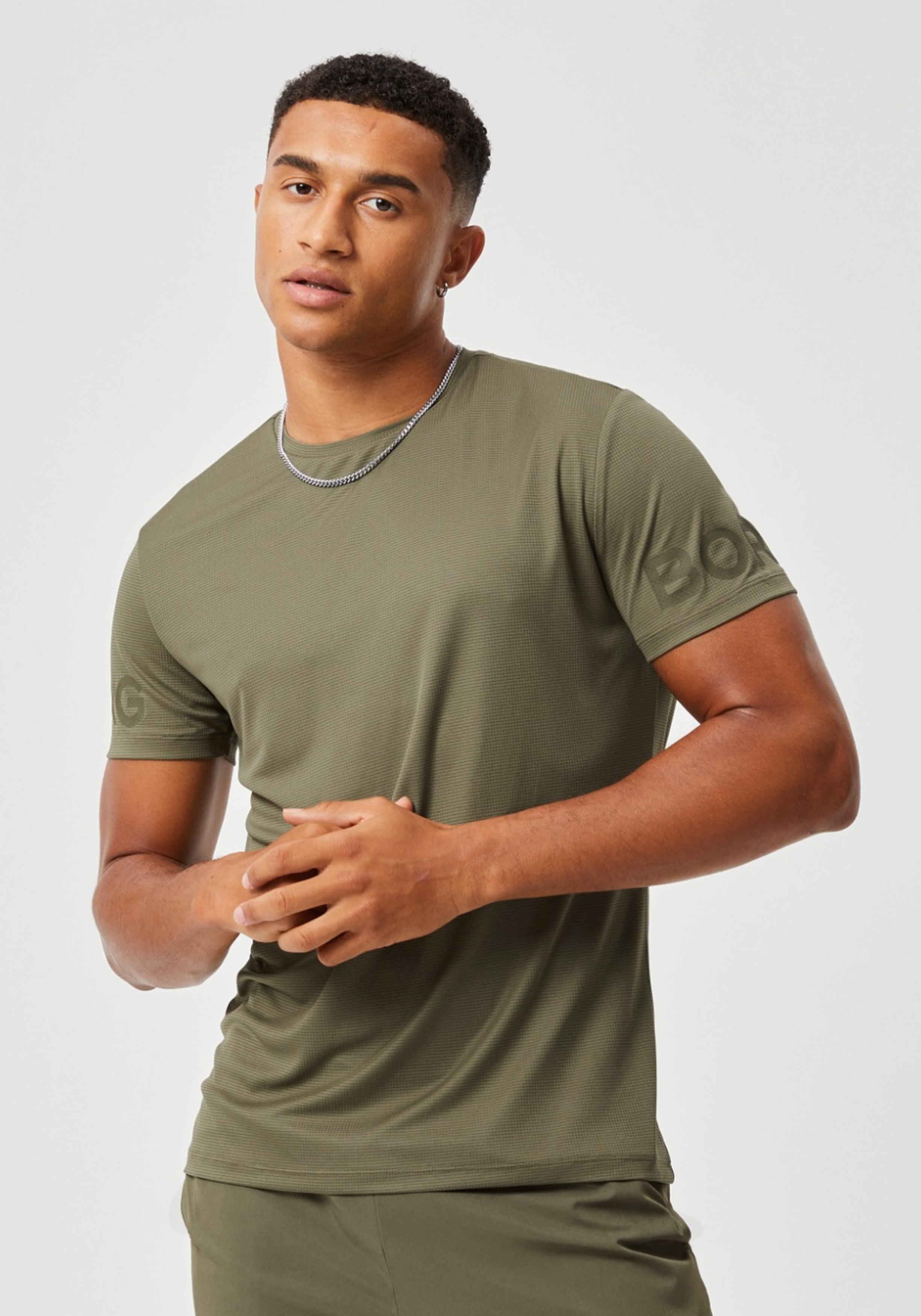 Bjorn Borg Light T-shirt, olijfgroen