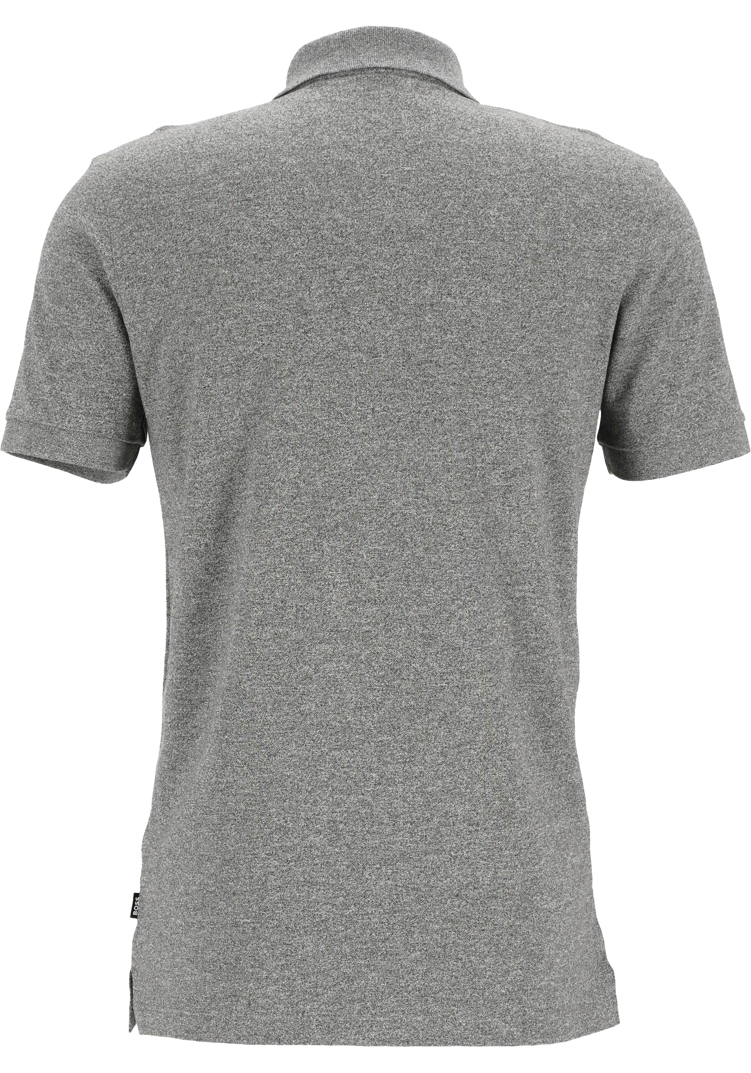 BOSS Pallas regular fit polo, pique, zilver