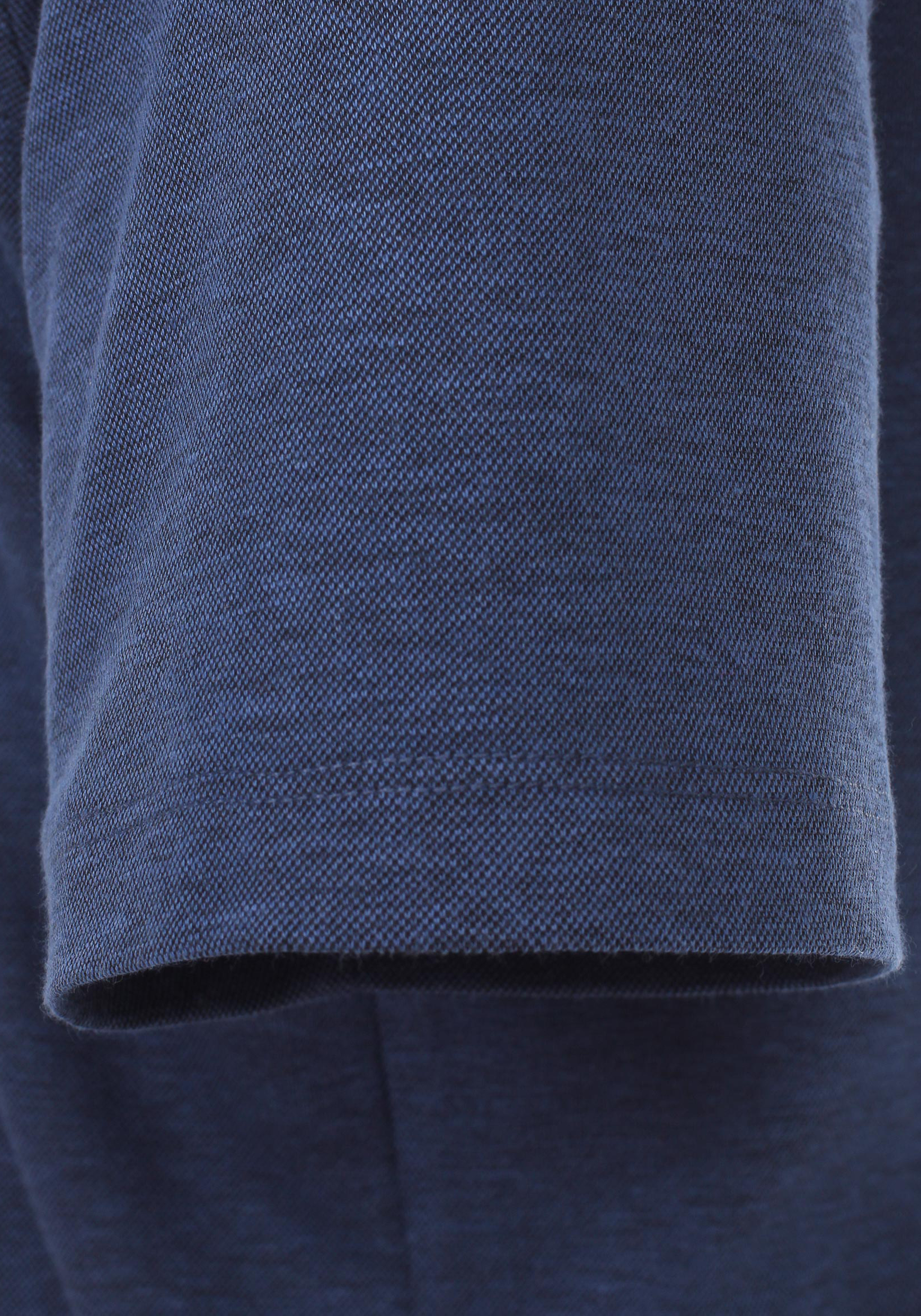CASA MODA comfort fit poloshirt, marine blauw melange