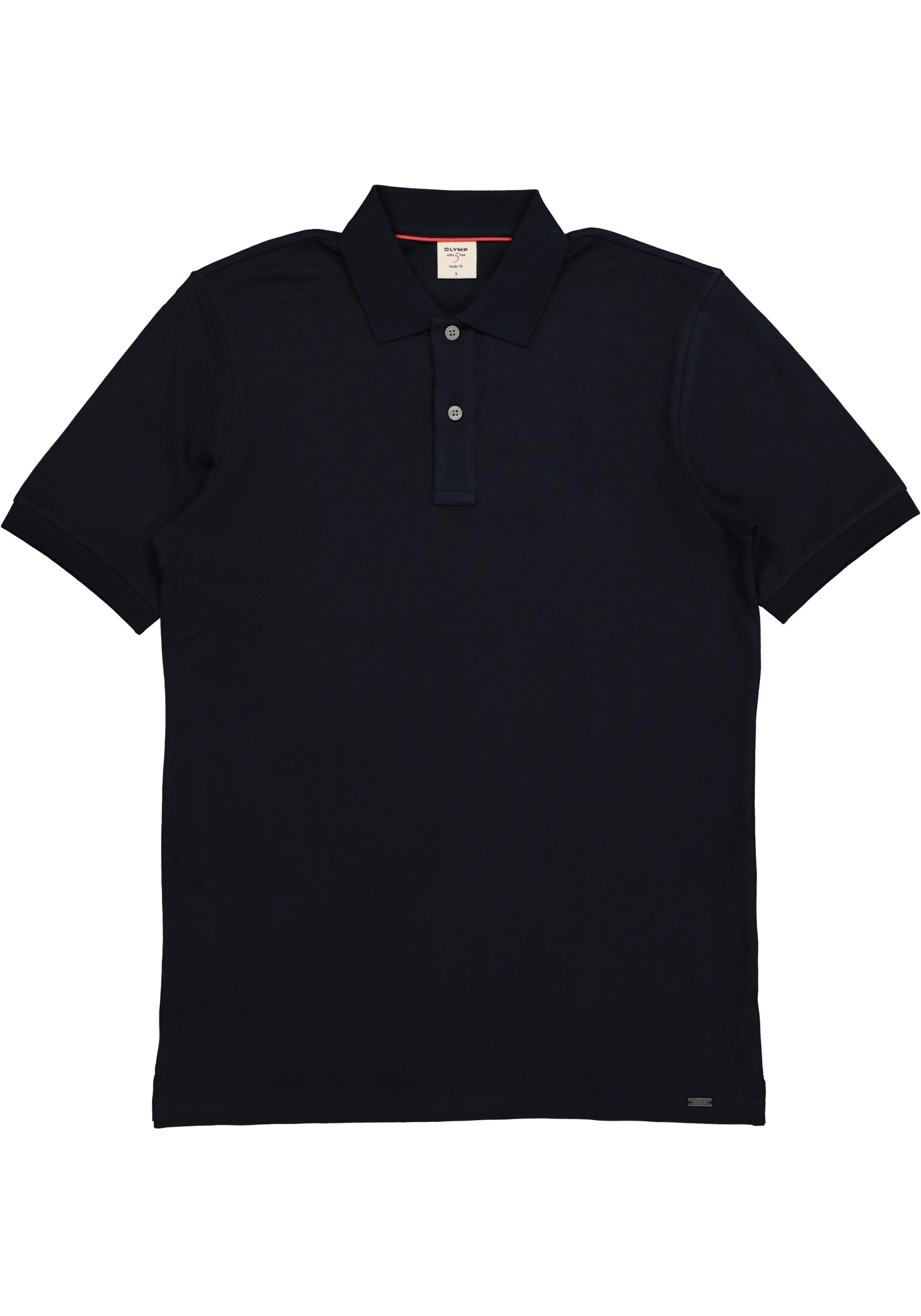 OLYMP Level 5 body fit poloshirt, stretch, marine blauw