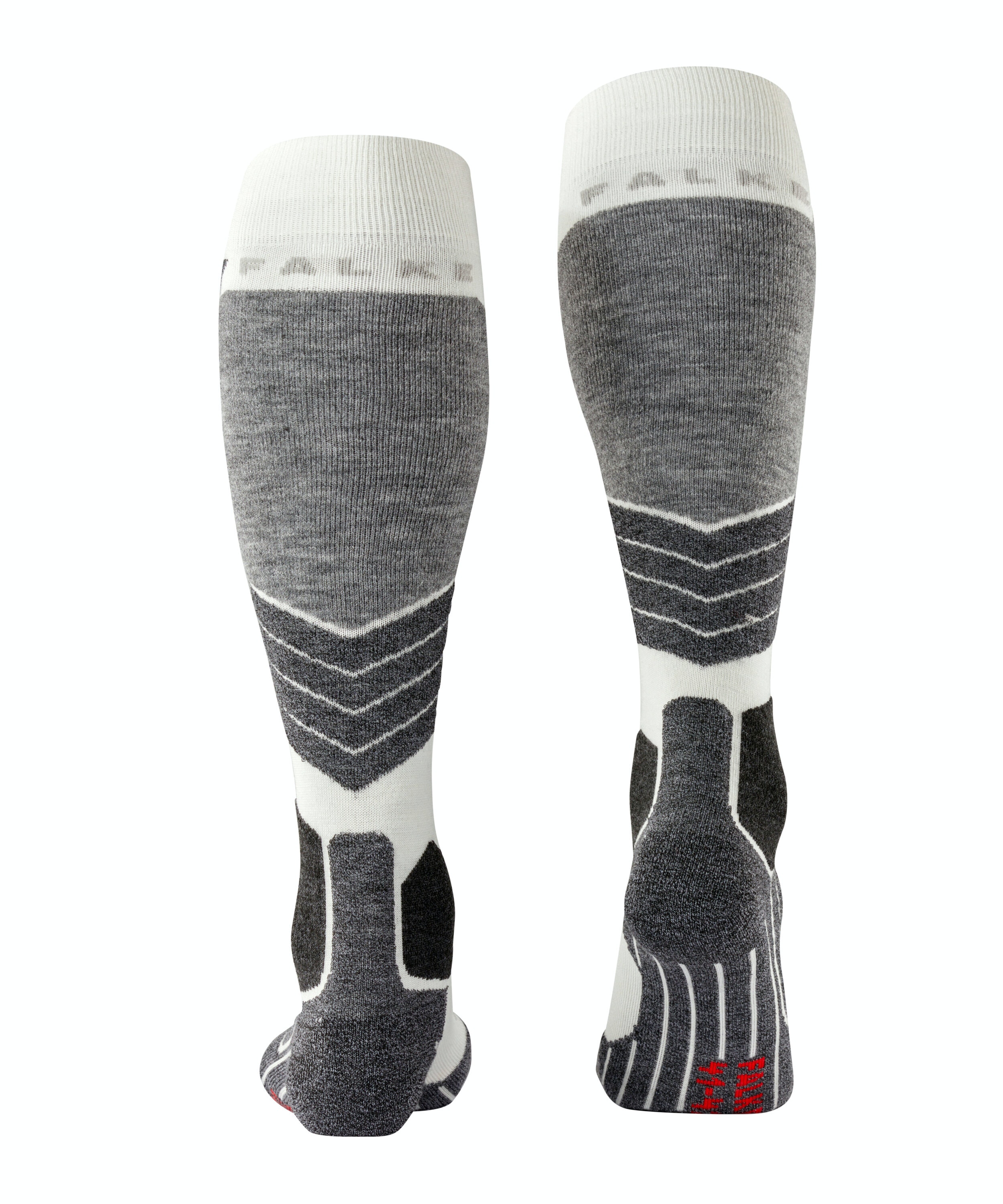 FALKE SK2 Intermediate dames skiing kniekousen, beige (off-white)