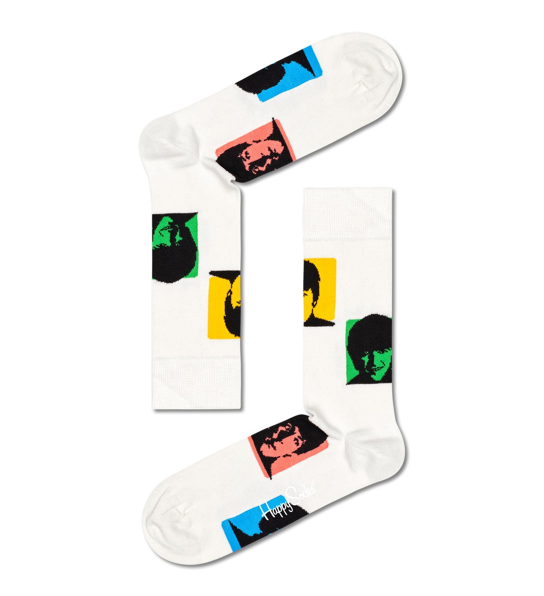 Happy Socks The Beatles Gift Set (4-pack), unisex sokken in cadeauverpakking