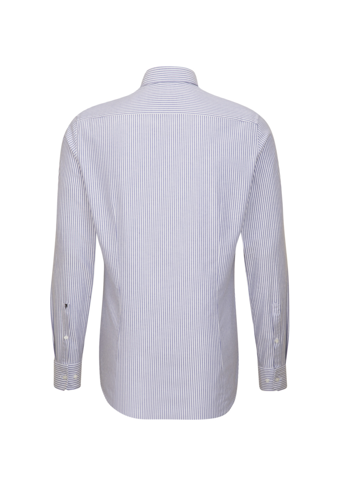 Seidensticker x-slim fit overhemd, Oxford, blauw gestreept