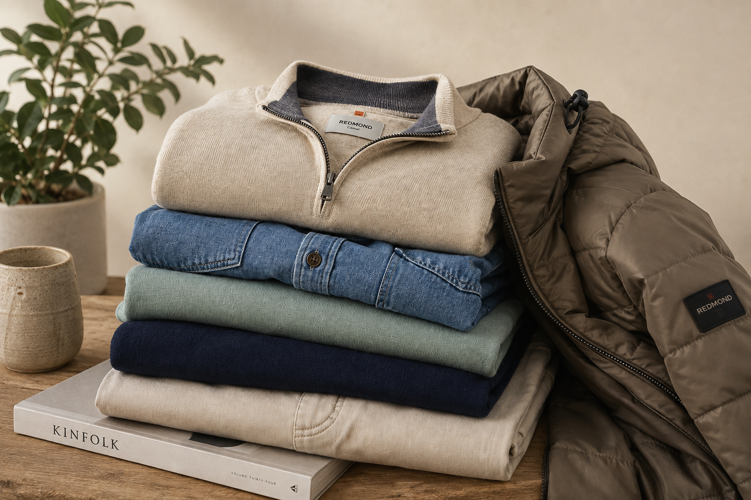REDMOND kiest voor duidelijkheid: een complete casual collectie