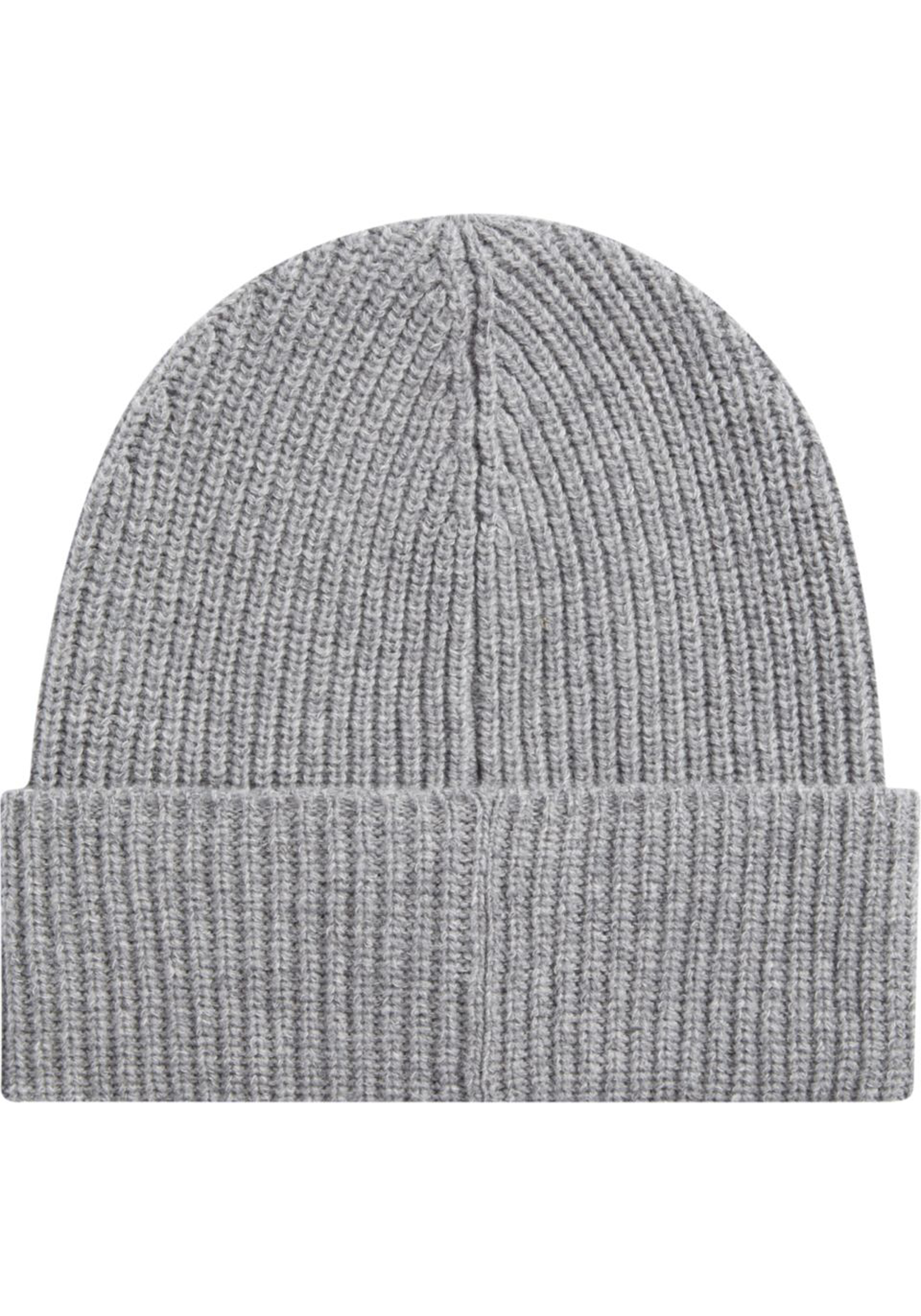 Calvin Klein muts, daddy wool beanie, grijs
