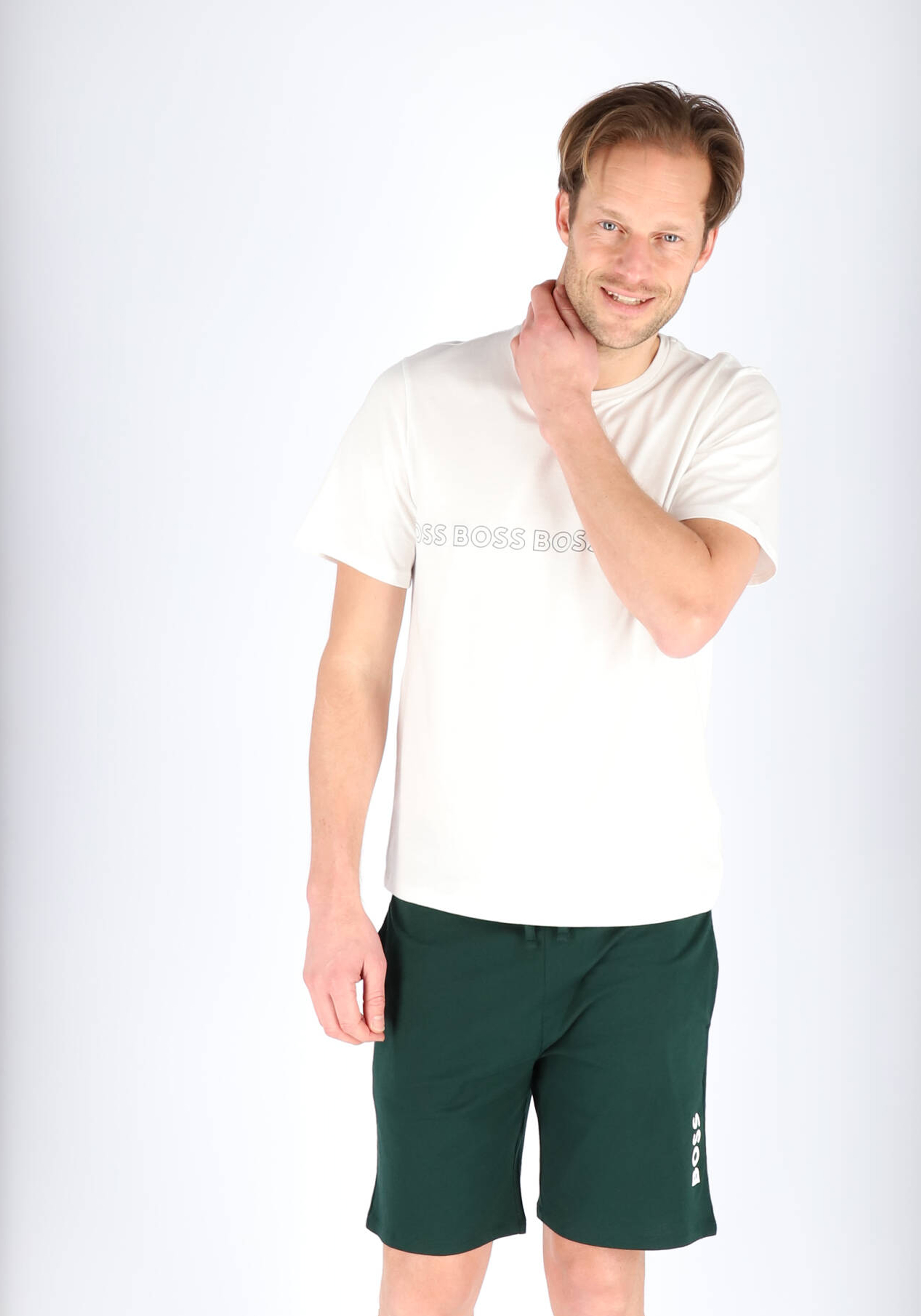 HUGO BOSS Fresh Short Set, heren shortmama set