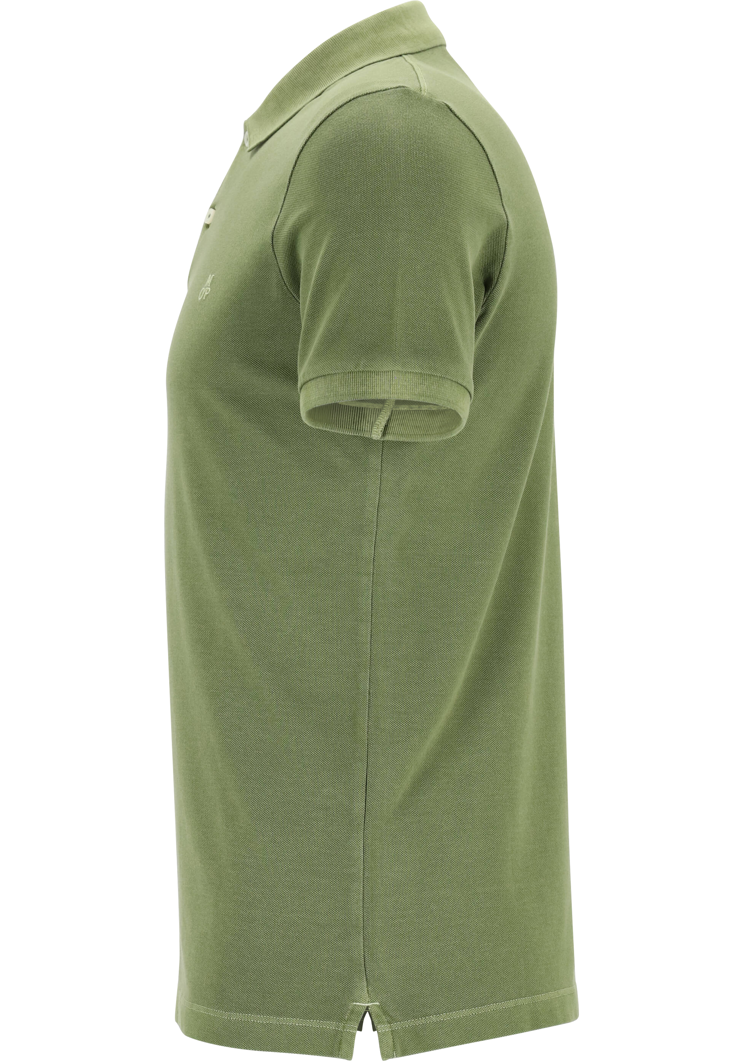 Marc O'Polo shaped fit polo, heren poloshirt, groen
