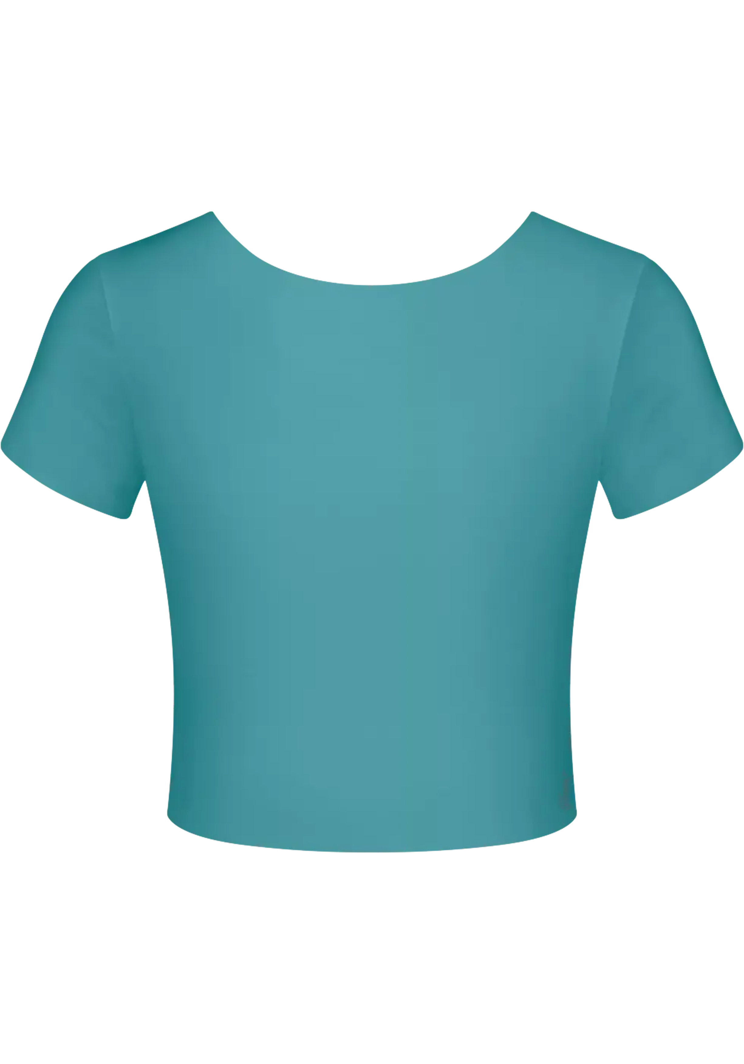 Sloggi Women ZERO Feel 2.0 Crop Top (1-pack), dames korte top, turquoise