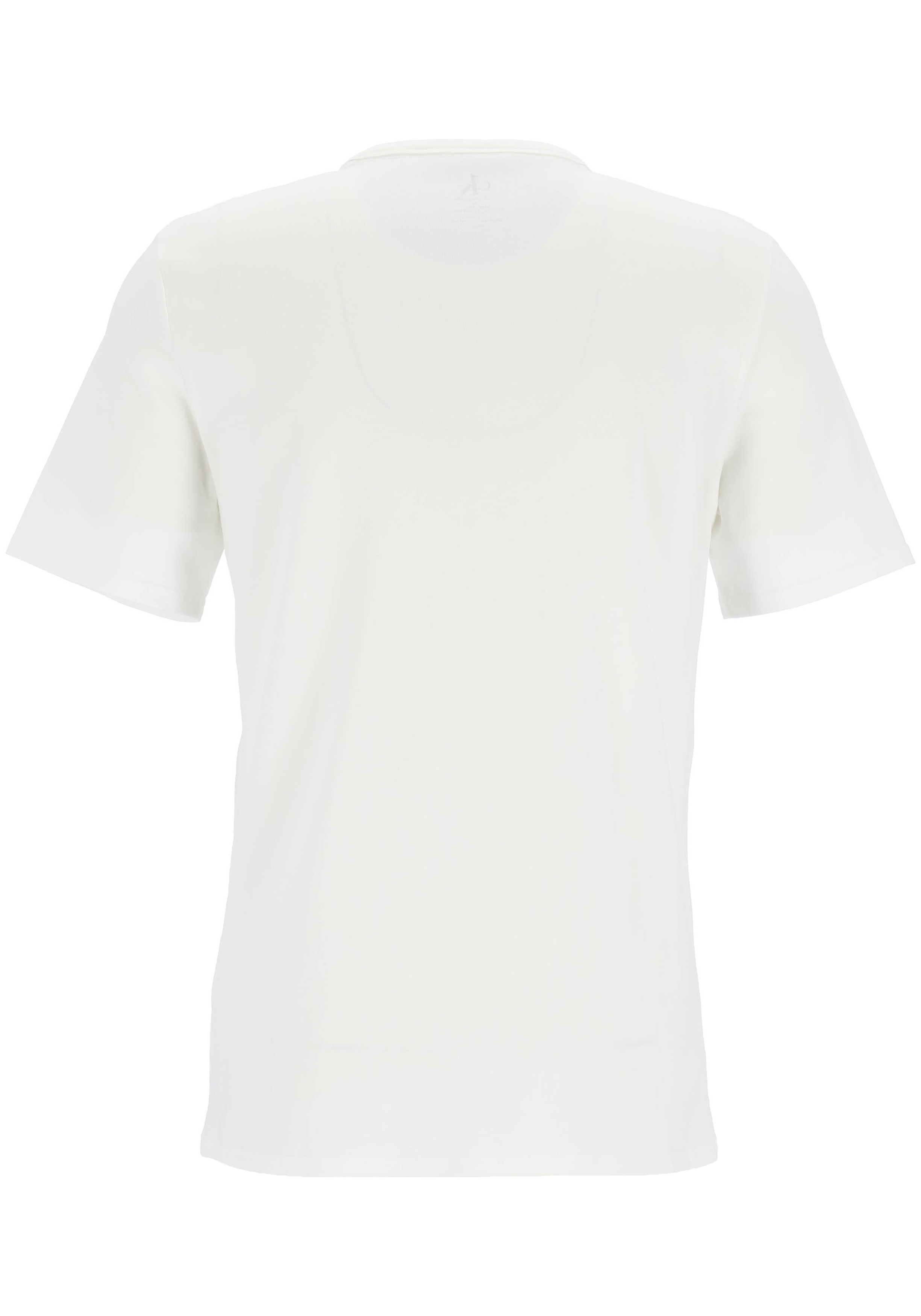 Calvin Klein CK ONE lounge T-shirt, heren lounge T-shirt O-hals, wit met logo