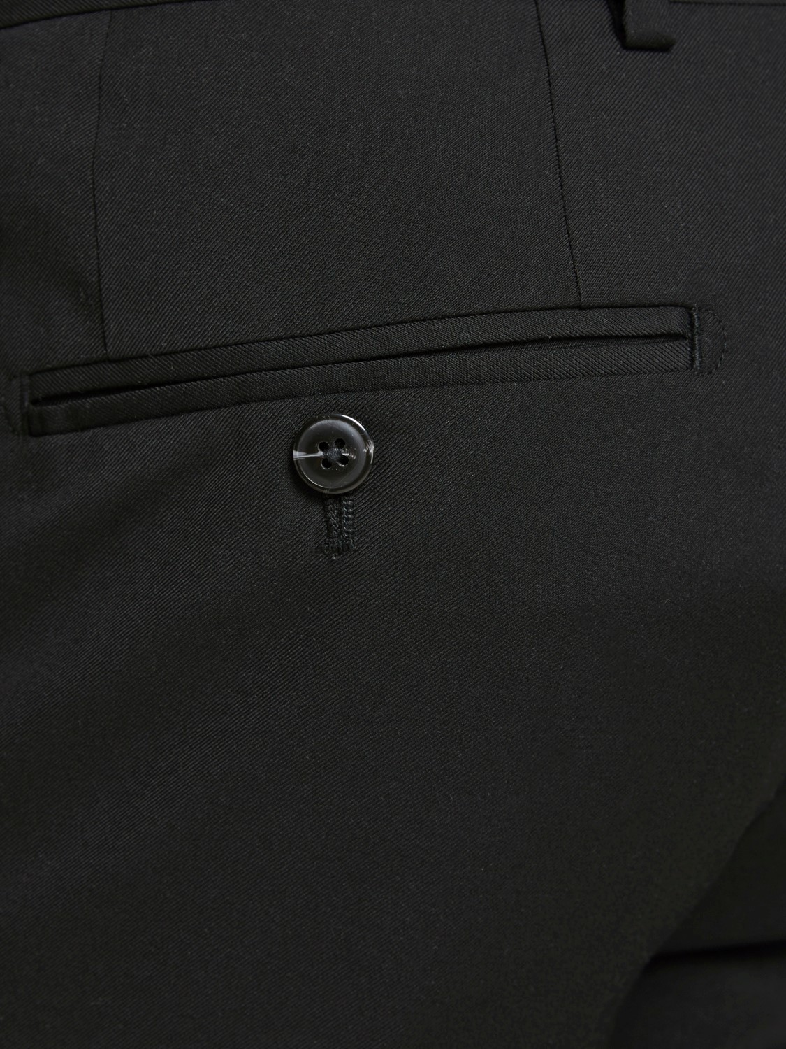 JACK & JONES Franco Trouser slim fit, heren pantalon, zwart